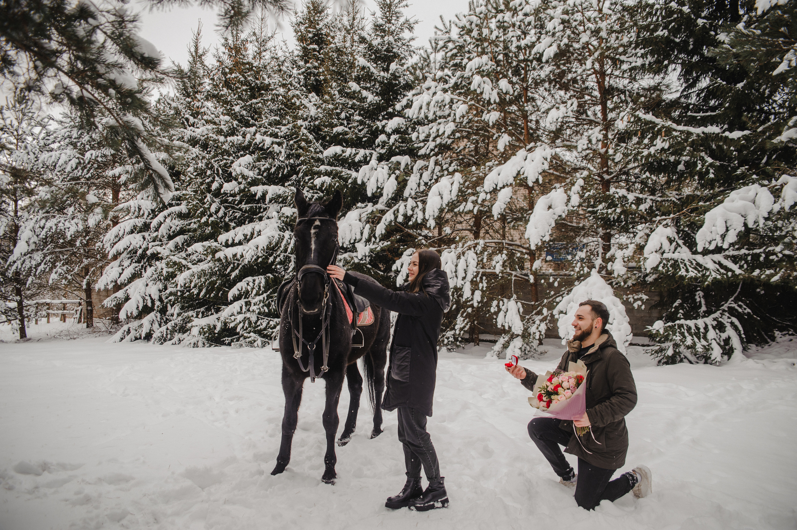 Артем и Настя «Предложение». Свадебный и семейный фотограф в городе Смоленске