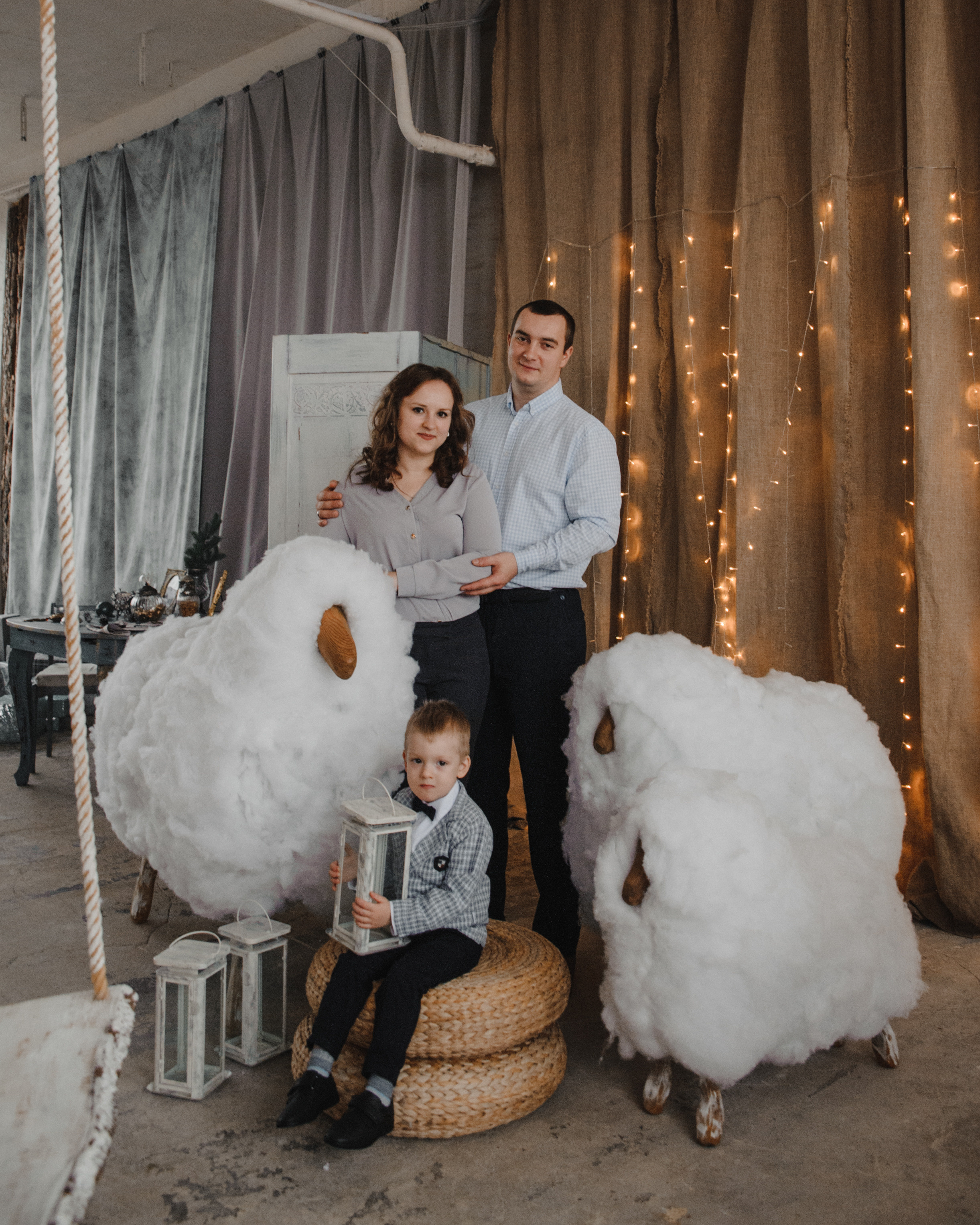 Паша Аня Арсений (новогодняя). Свадебный и семейный фотограф в городе Смоленске