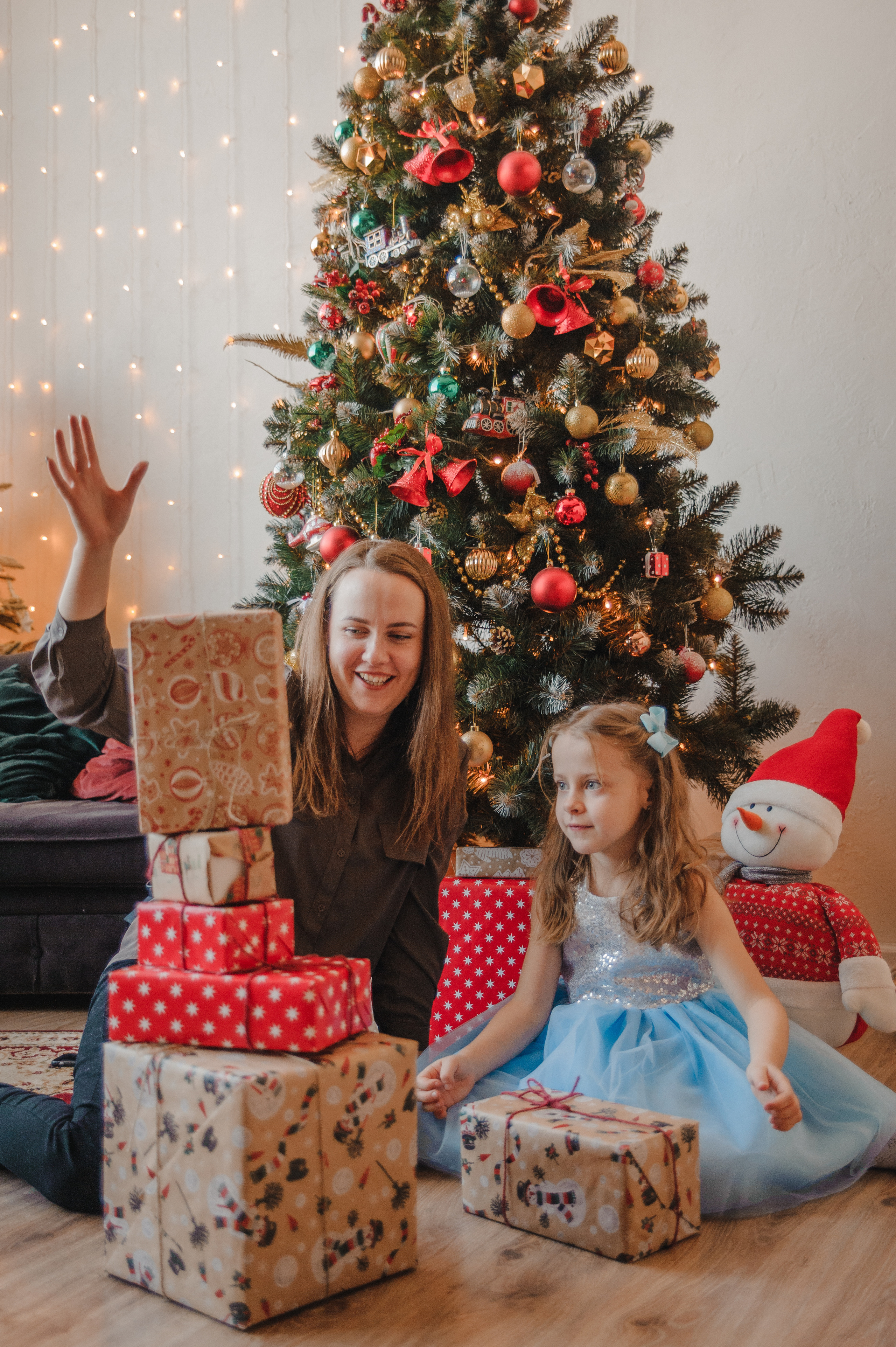 Ира Саша (мама дочка) Новогодняя. Свадебный и семейный фотограф в городе Смоленске