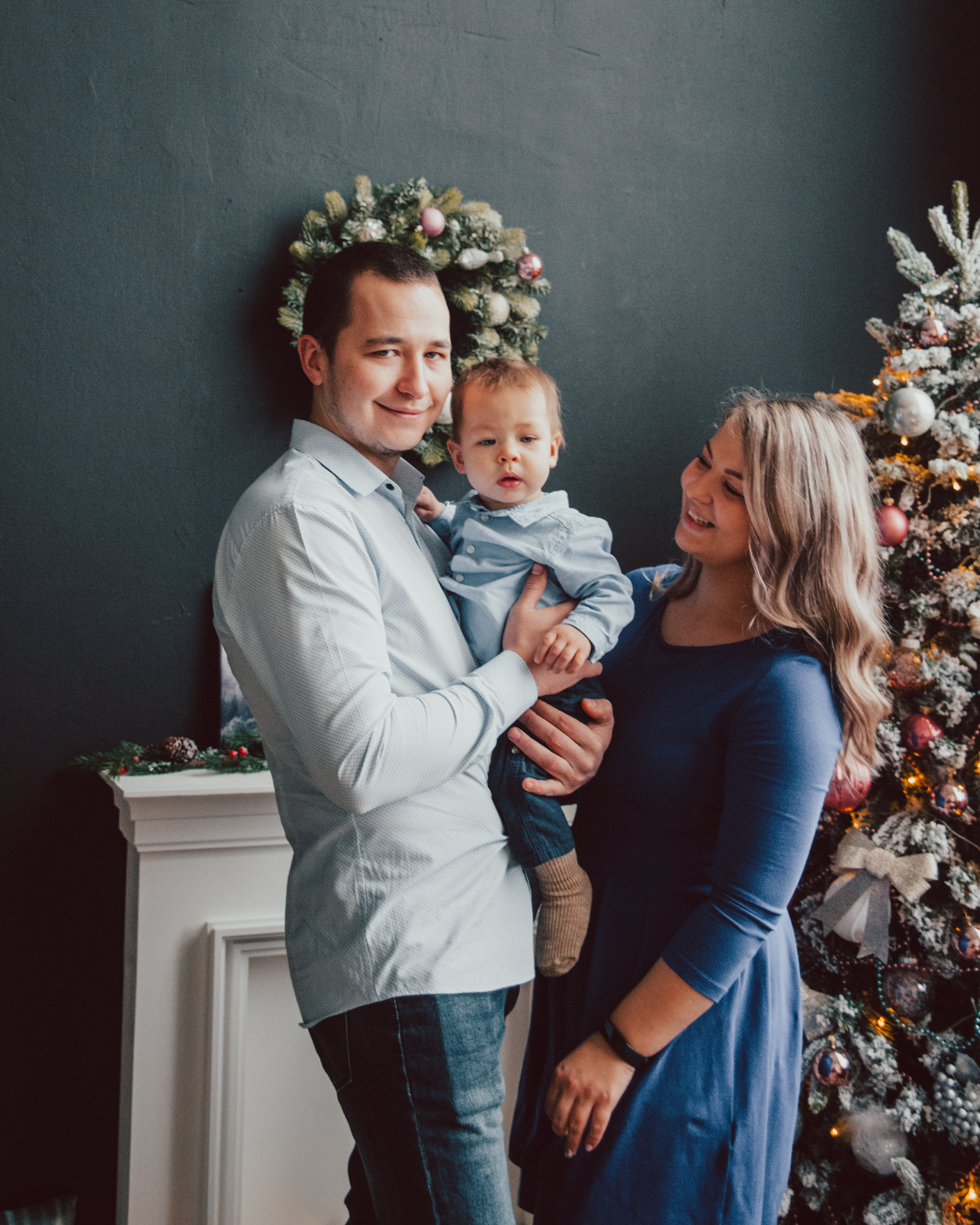 Лена Женя Денис (новогодняя). Свадебный и семейный фотограф в городе Смоленске