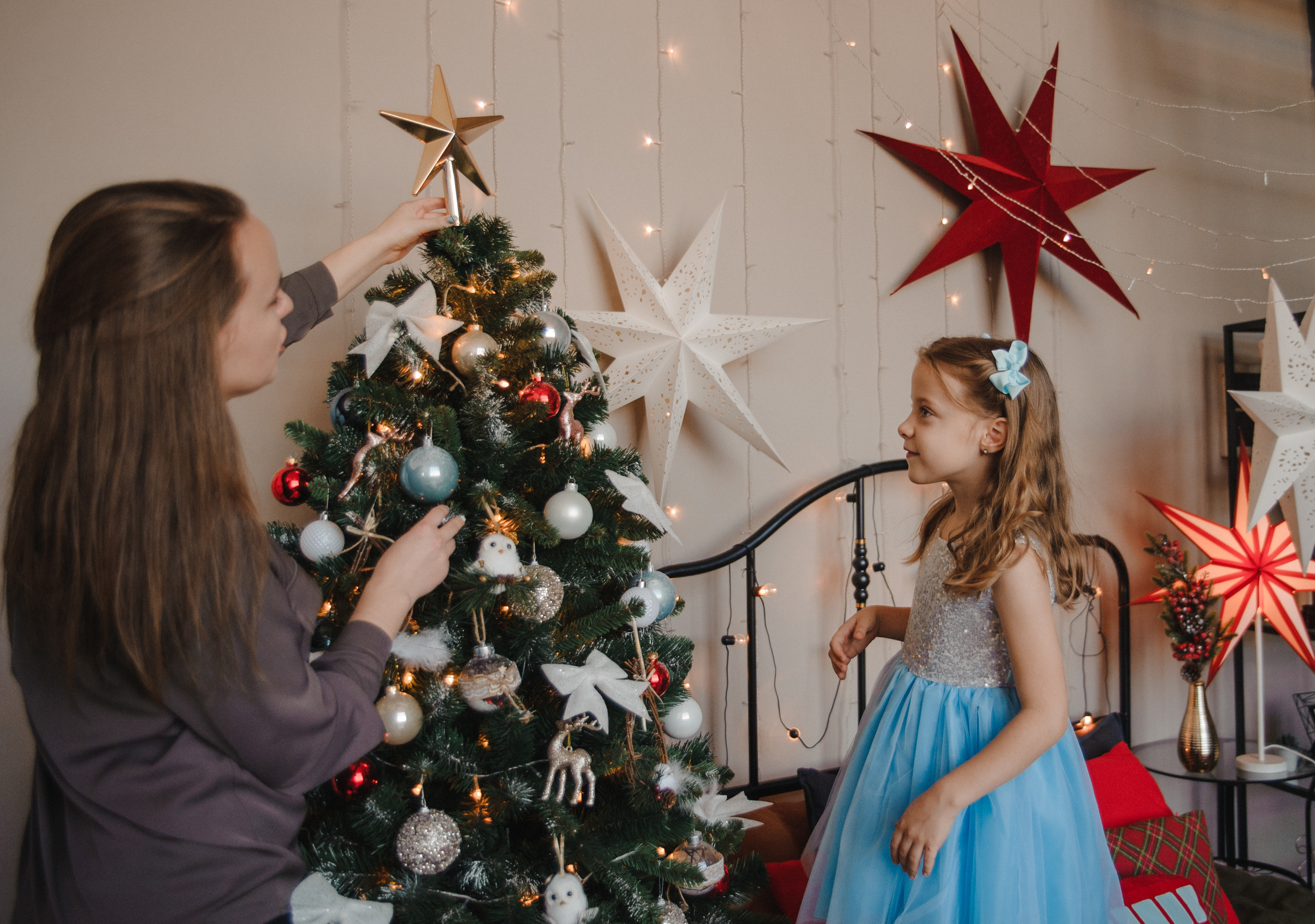 Ира Саша (мама дочка) Новогодняя. Свадебный и семейный фотограф в городе Смоленске