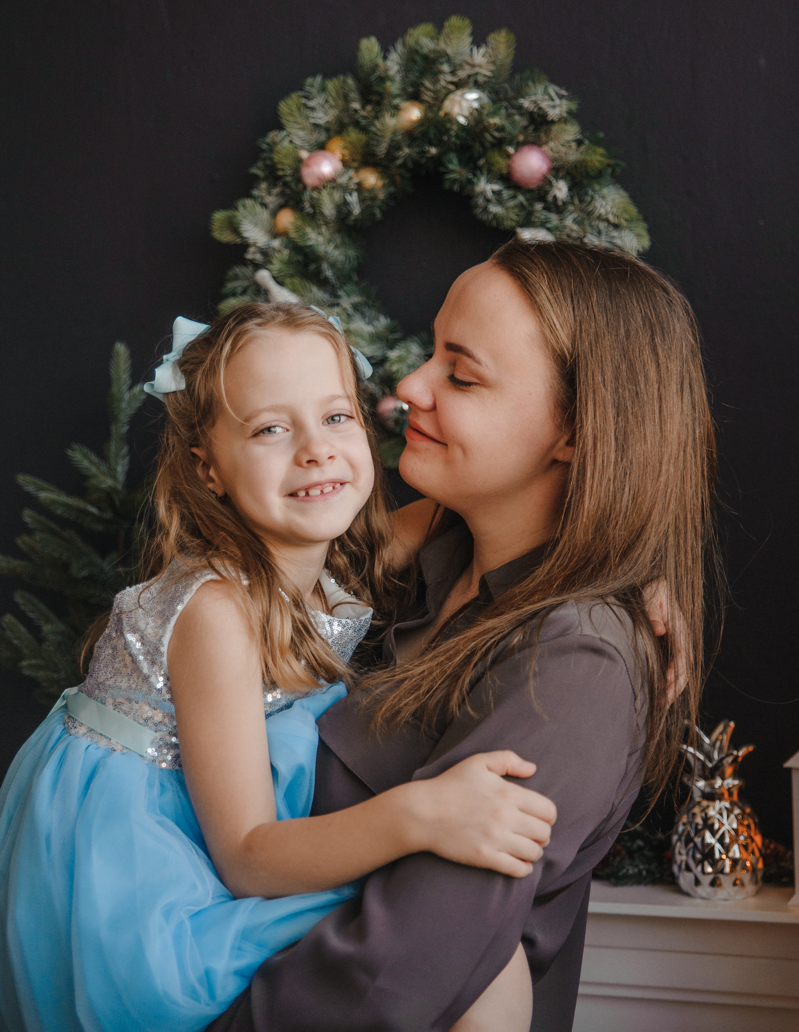 Ира Саша (мама дочка) Новогодняя. Свадебный и семейный фотограф в городе Смоленске