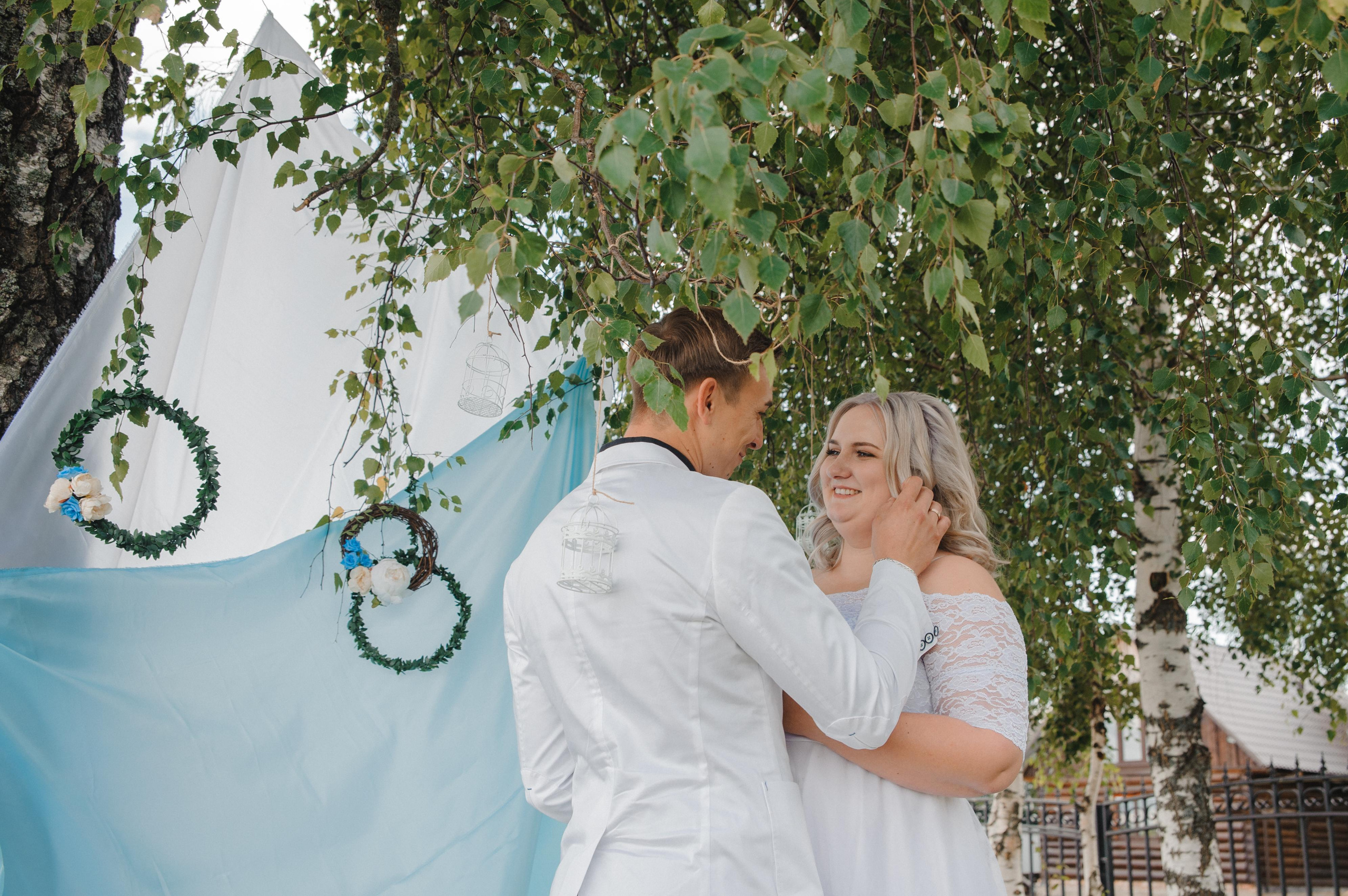 Максим и Евгения ситцевая свадьба. Свадебный и семейный фотограф в городе Смоленске