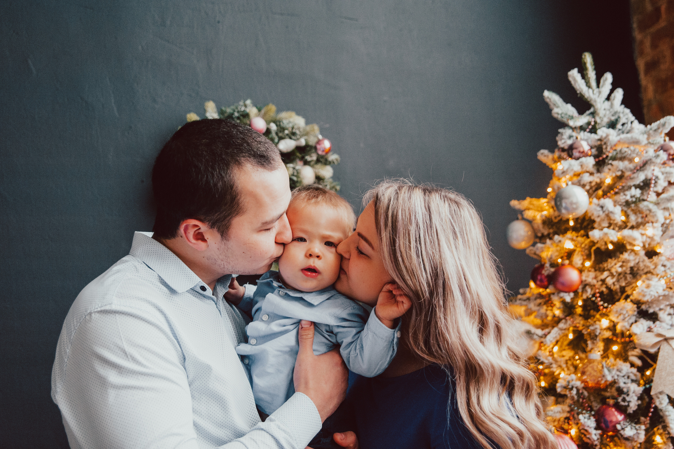 Лена Женя Денис (новогодняя). Свадебный и семейный фотограф в городе Смоленске