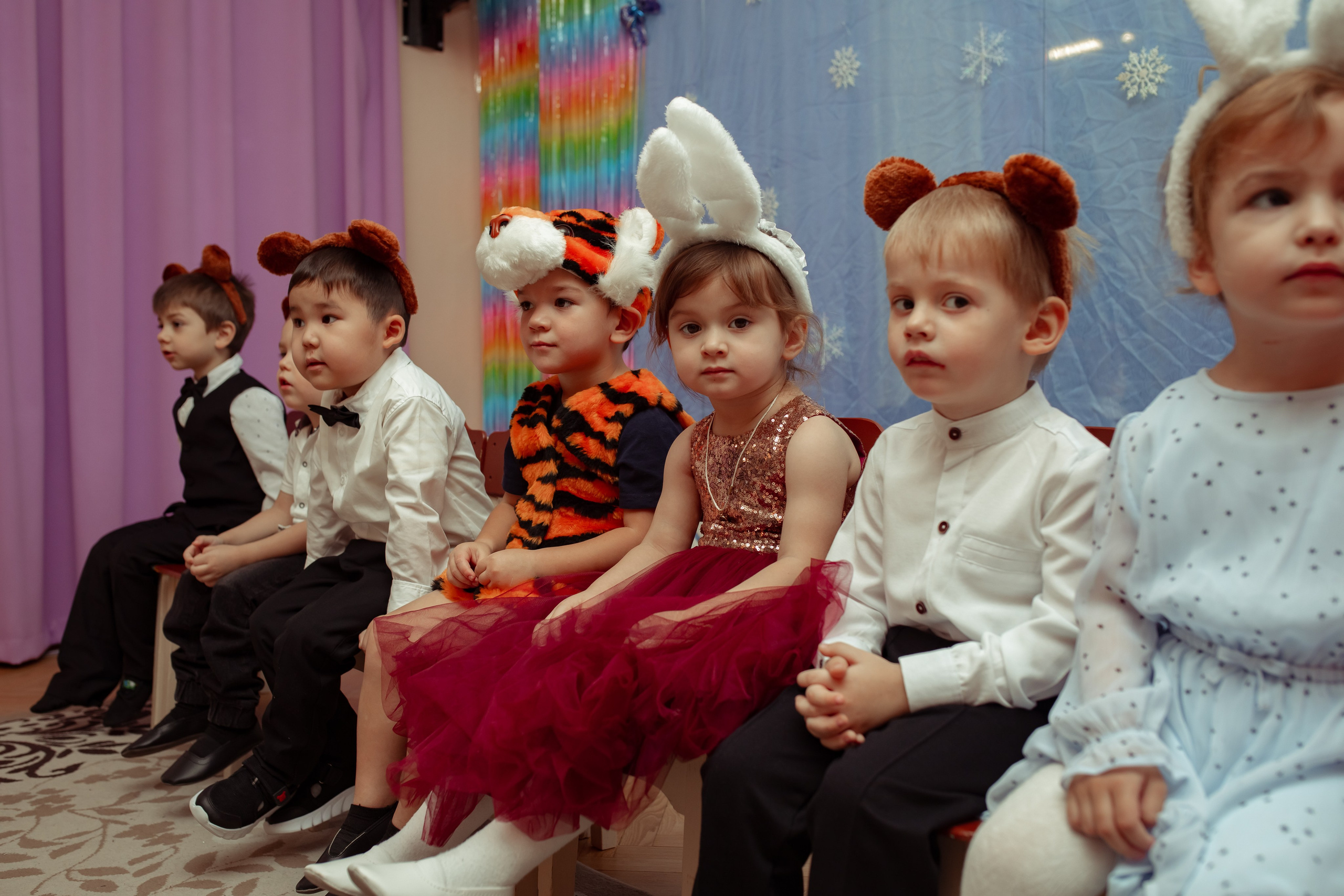 Новогодний утренник в детском саду. Семейный и детский фотограф в Москве Дорогова Екатерина