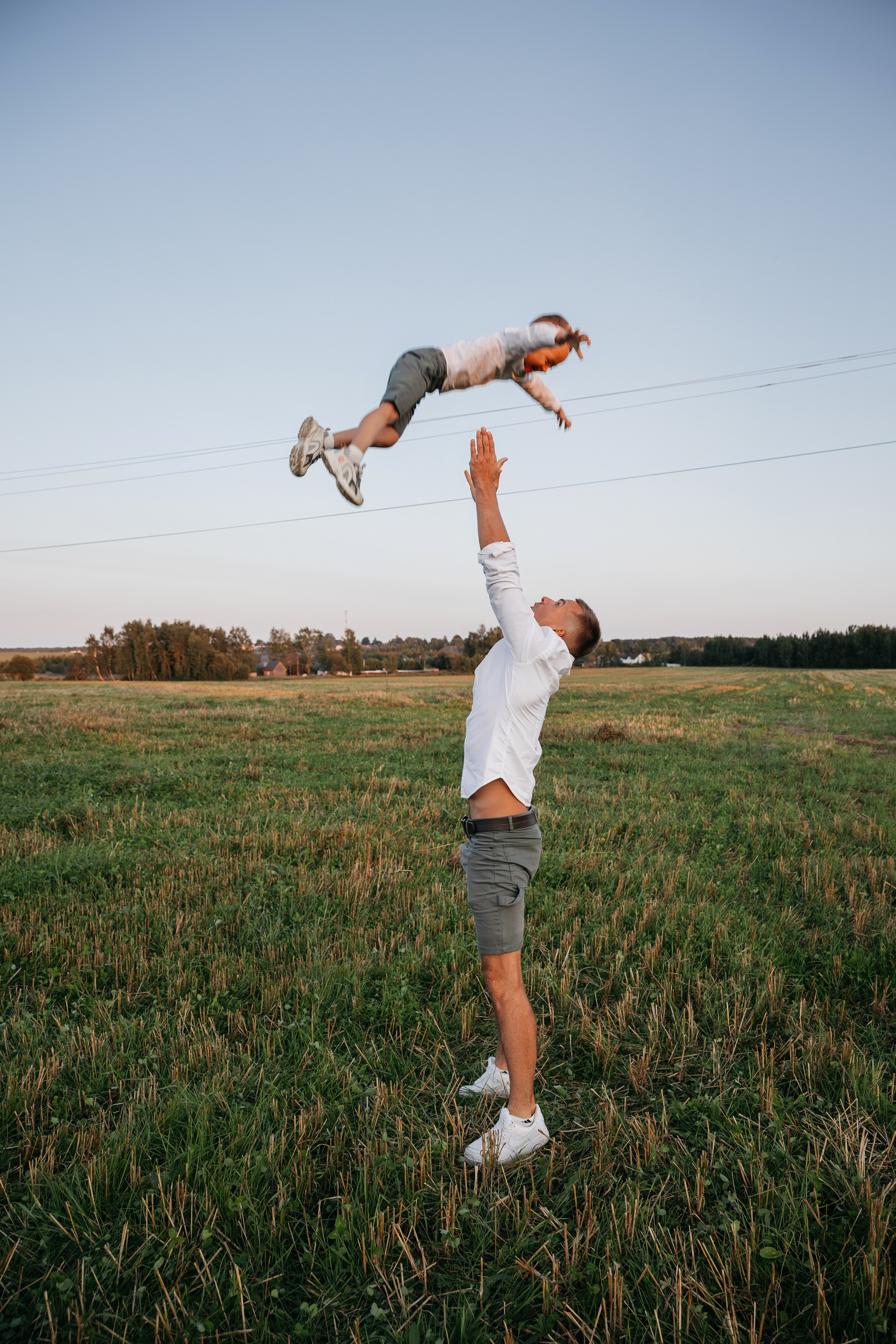 Семейная закатная съемка. Фотограф в Твери Лагодная Яна