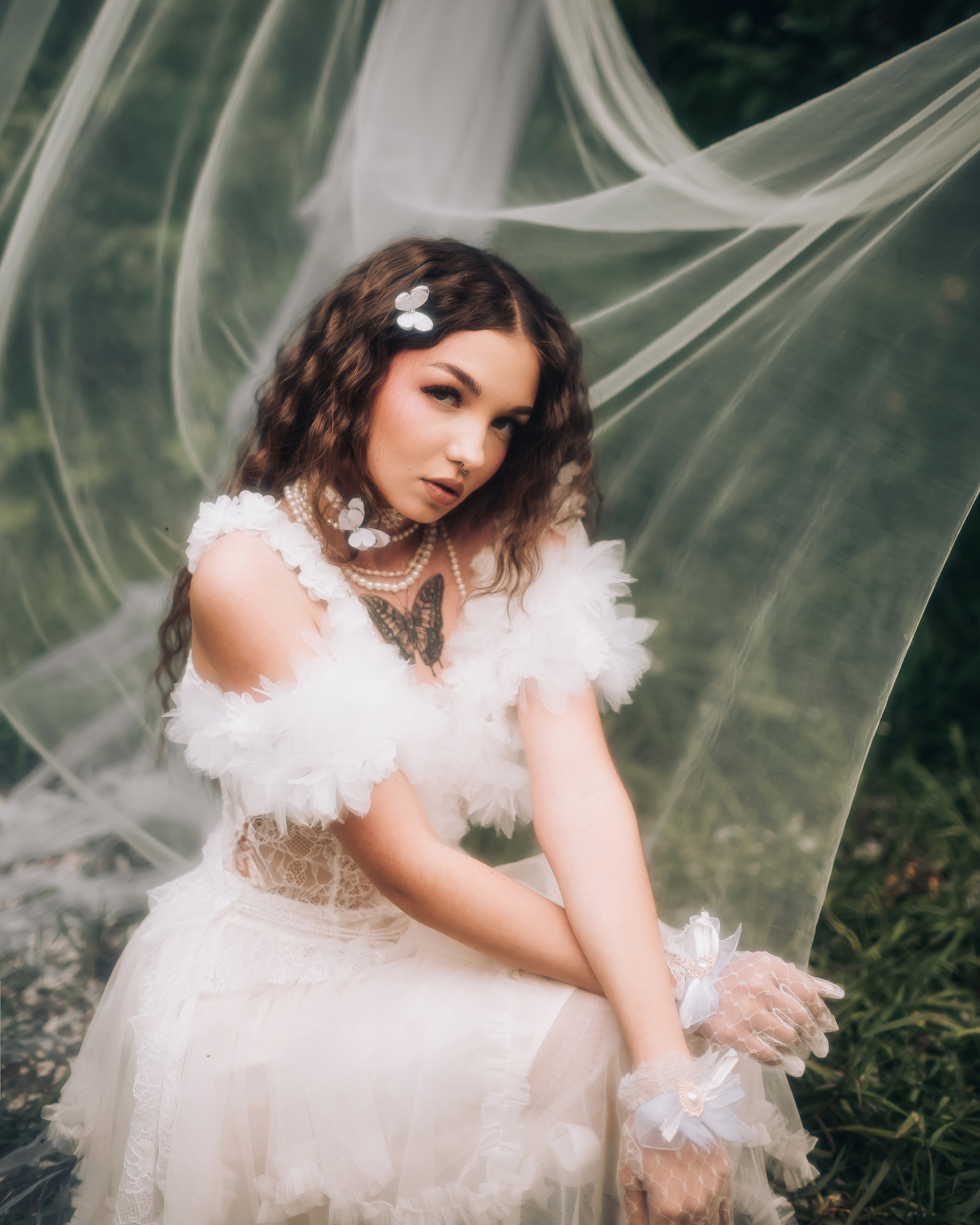 Фотосессия в цветении в Кузбасском парке г. Кемерово