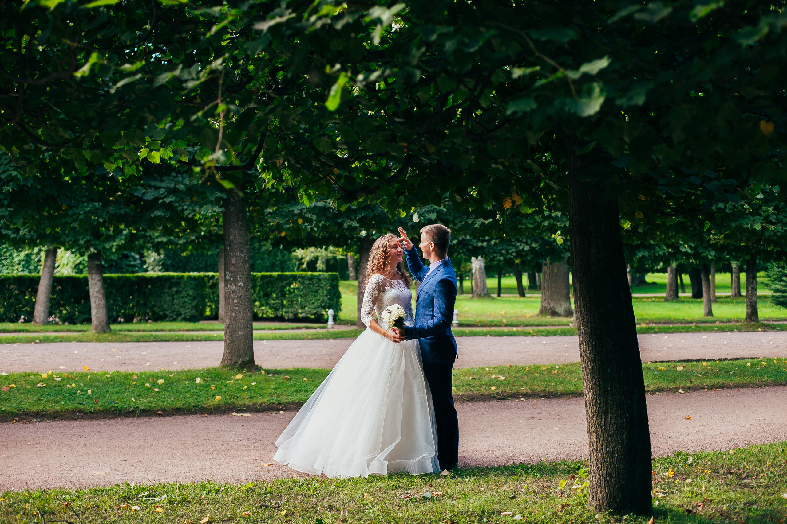Садьба для двоих. Петергоф. Семейный и детский фотограф