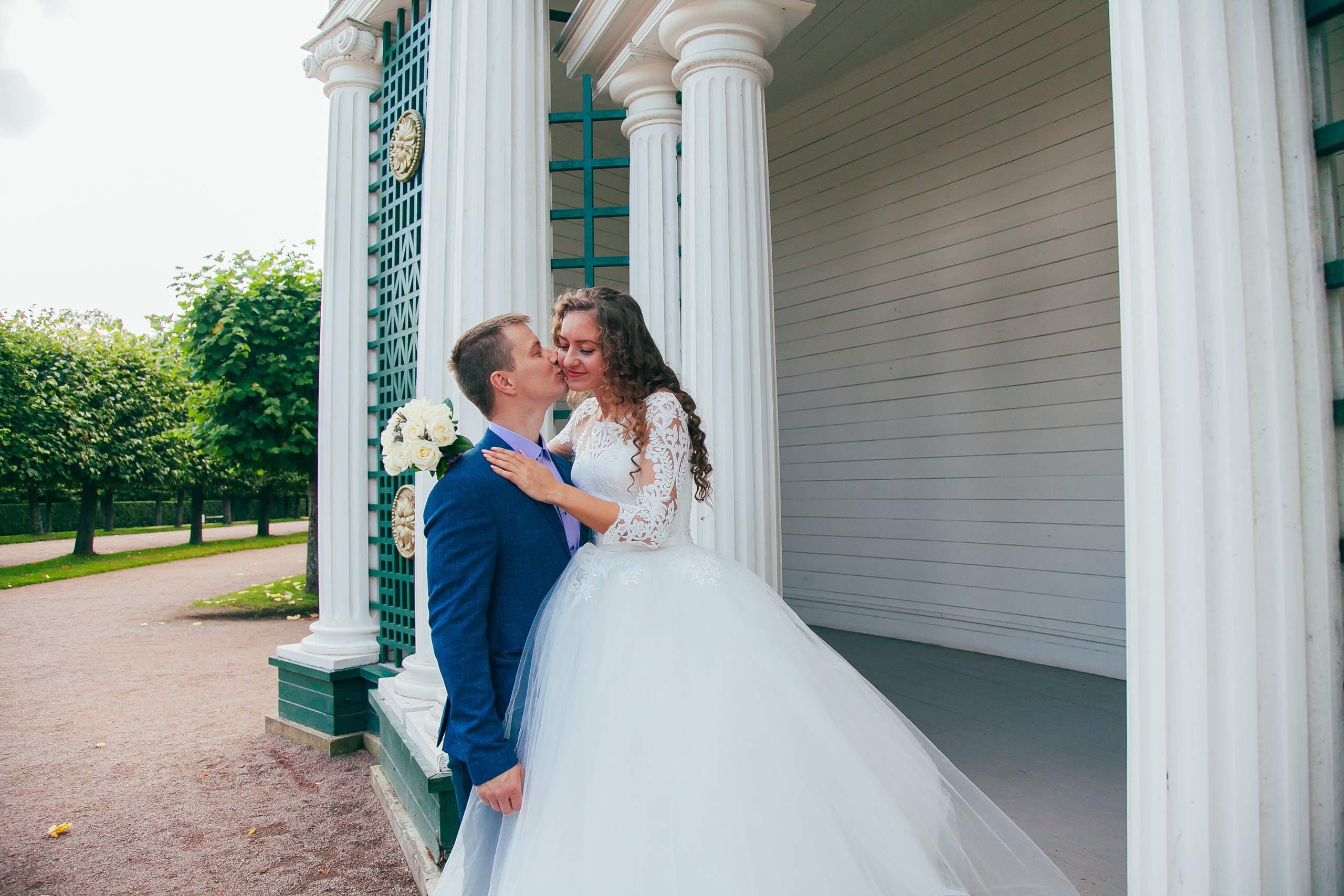 Садьба для двоих. Петергоф. Семейный и детский фотограф