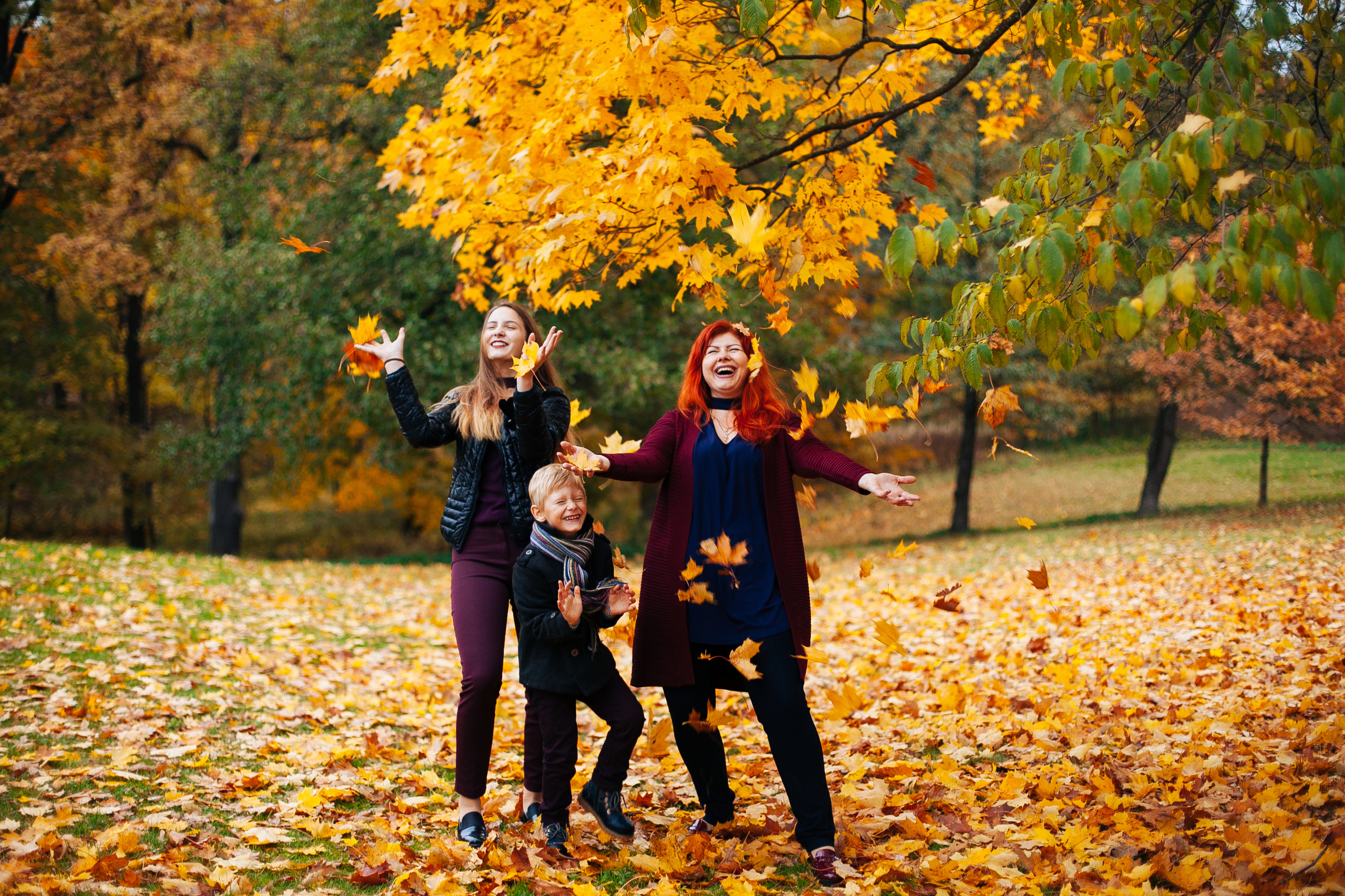 Нина с семьей. Семейный и детский фотограф