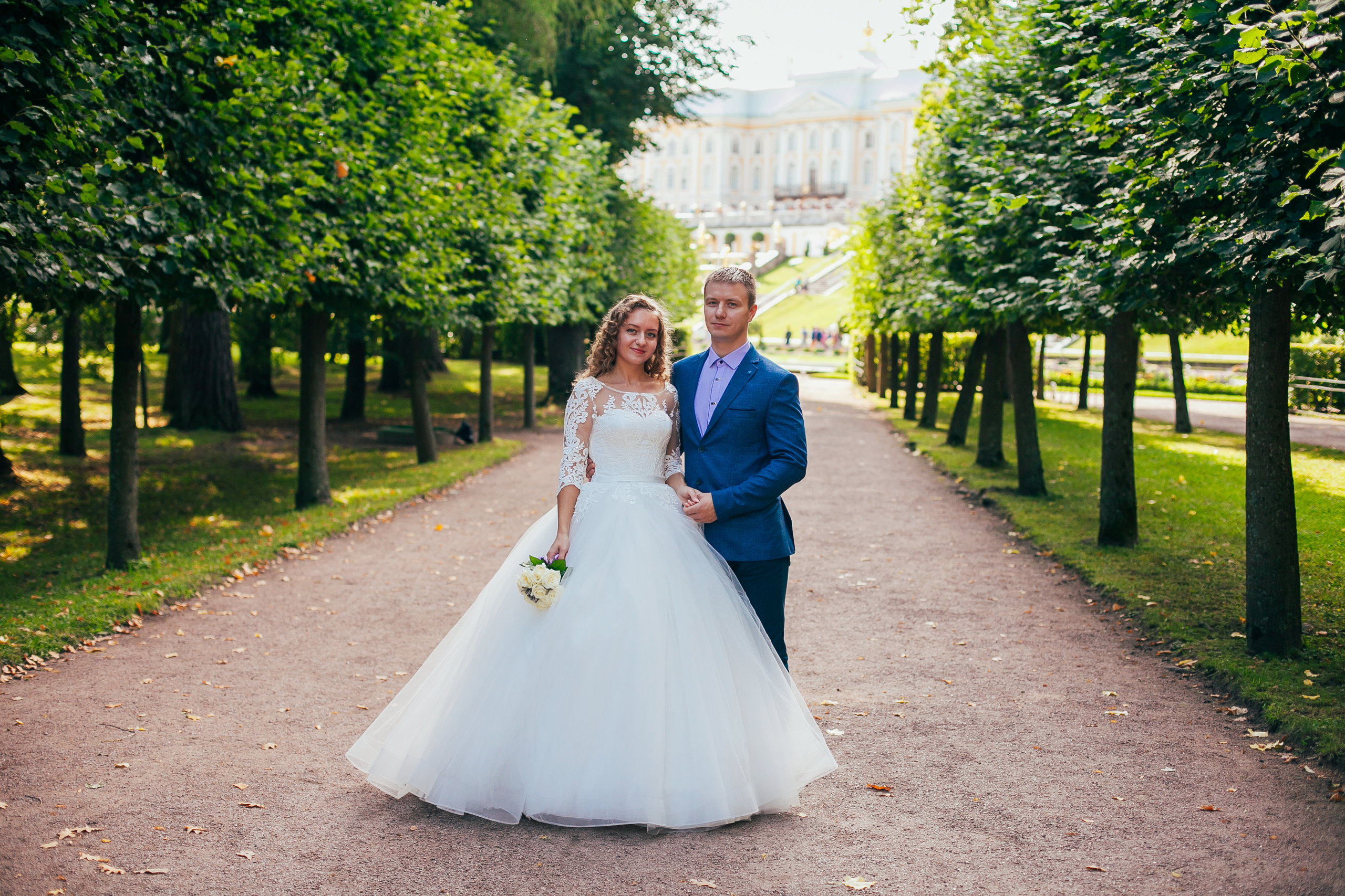 Садьба для двоих. Петергоф. Семейный и детский фотограф