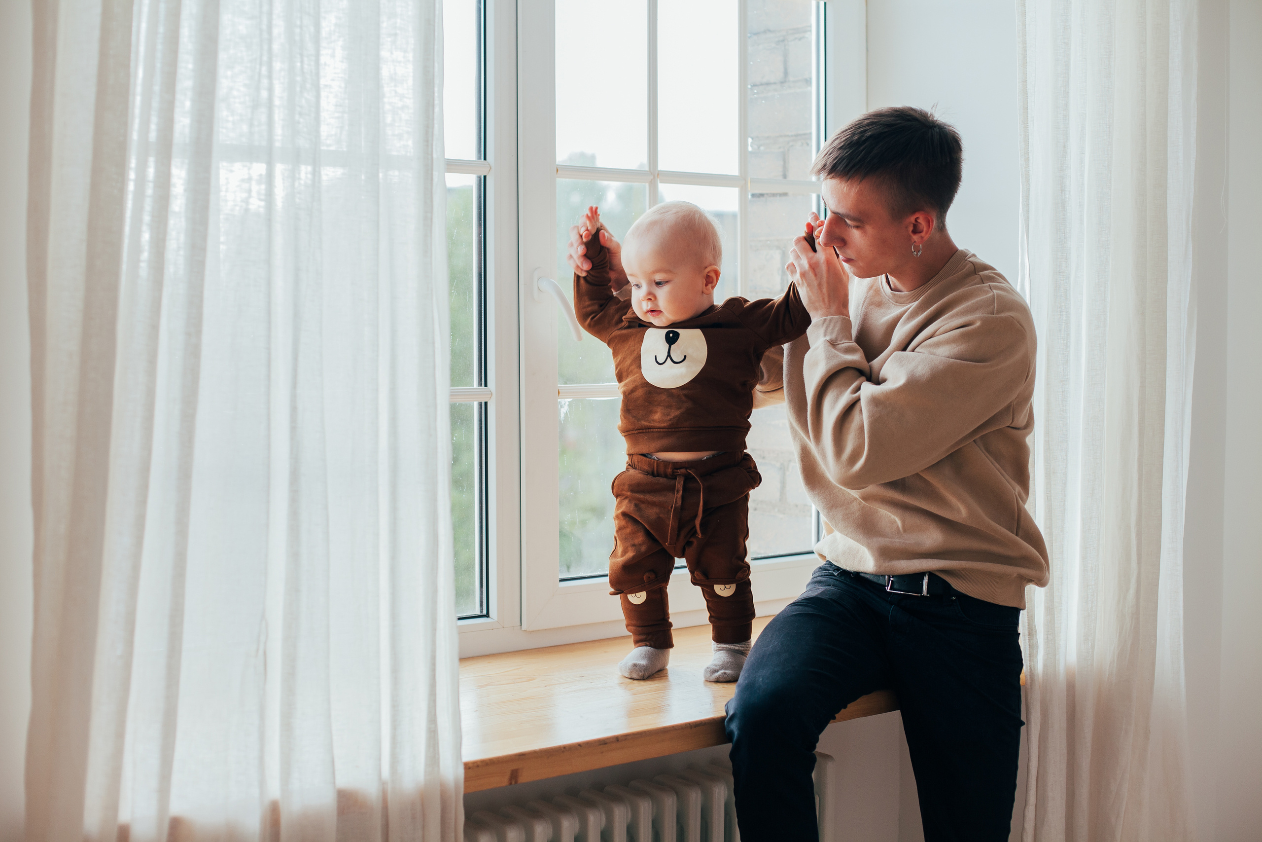 Мише годик. Семейный и детский фотограф