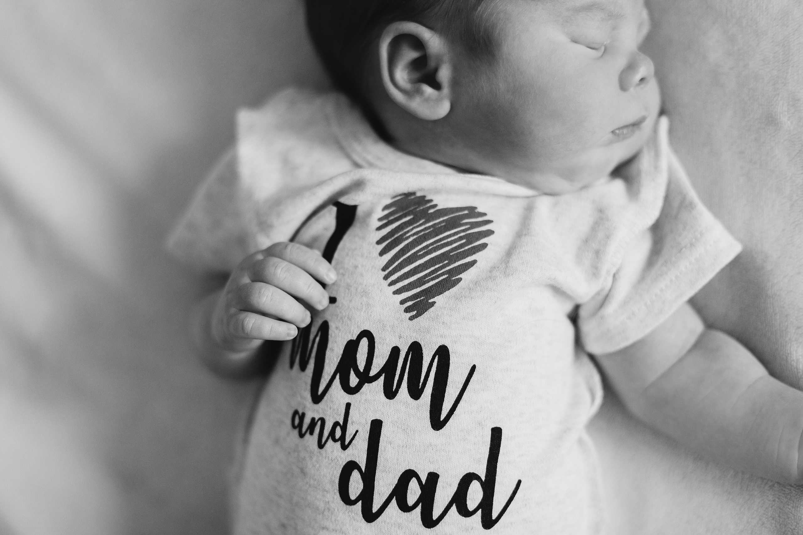 Новорождённый Андрюша (возраст примерно 25 дней). Семейный и детский фотограф