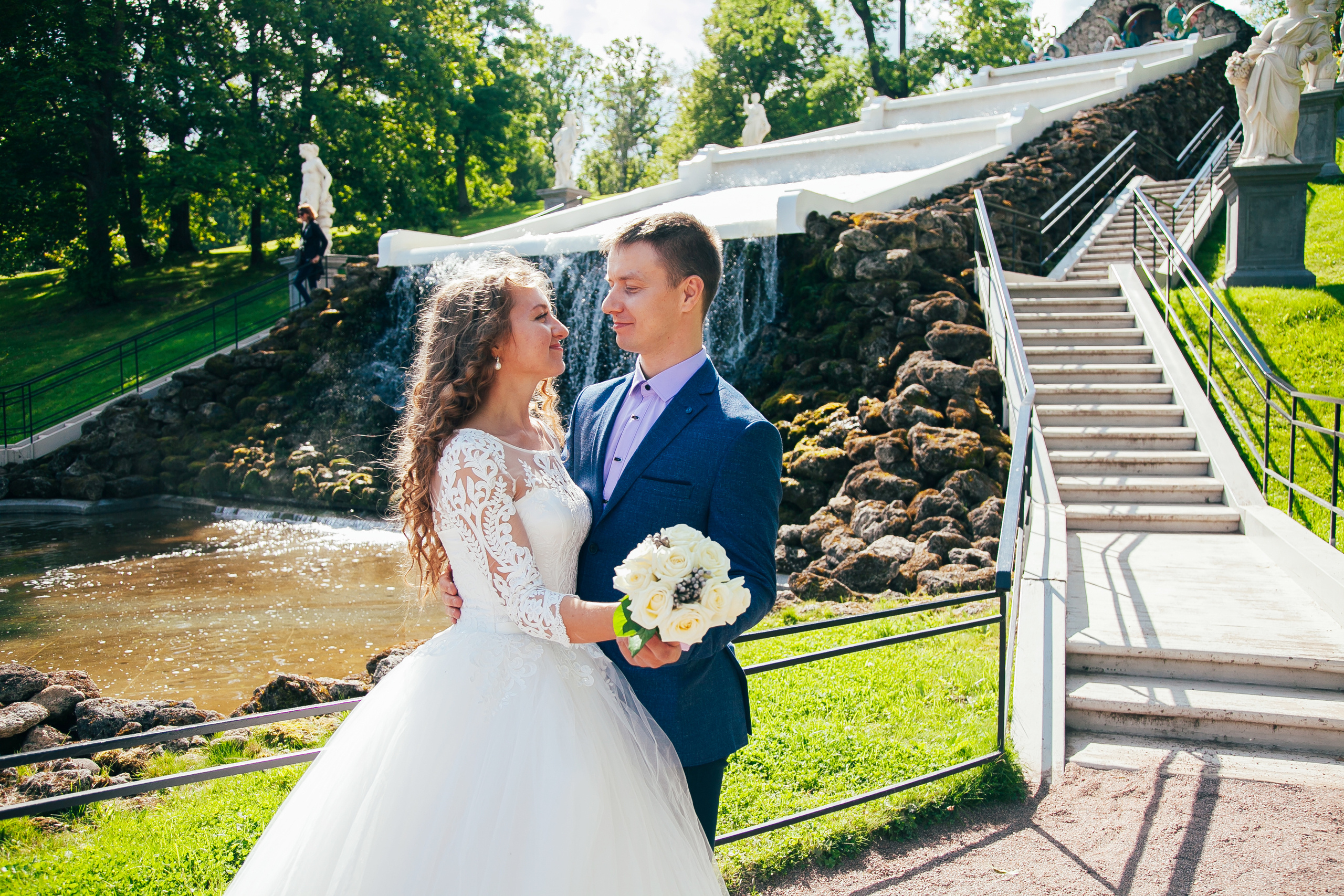 Садьба для двоих. Петергоф. Семейный и детский фотограф