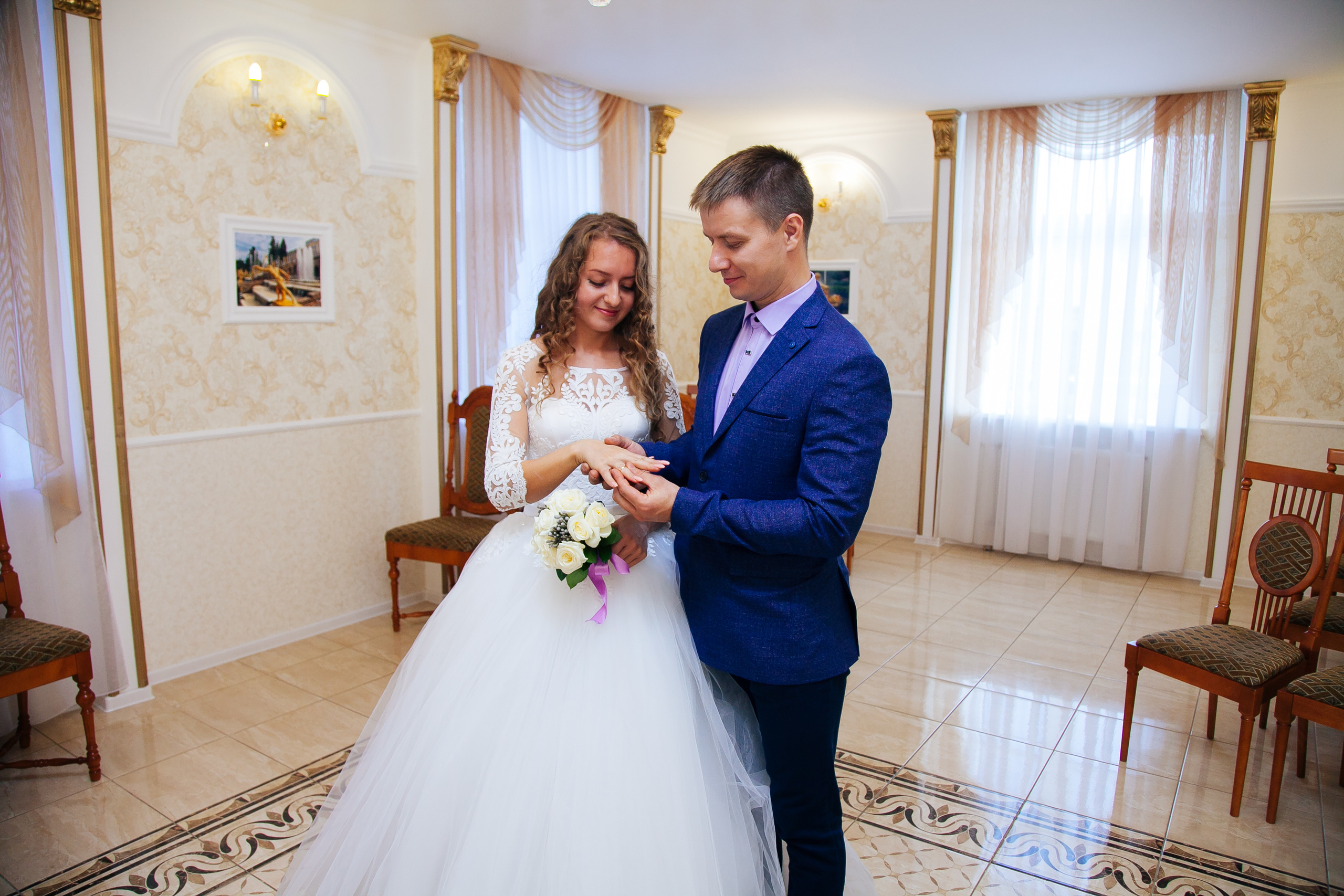 Садьба для двоих. Петергоф. Семейный и детский фотограф