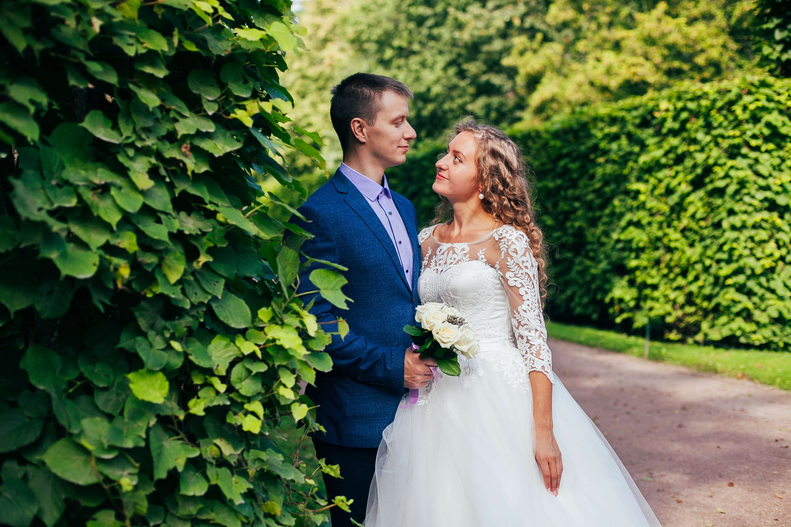 Садьба для двоих. Петергоф. Семейный и детский фотограф