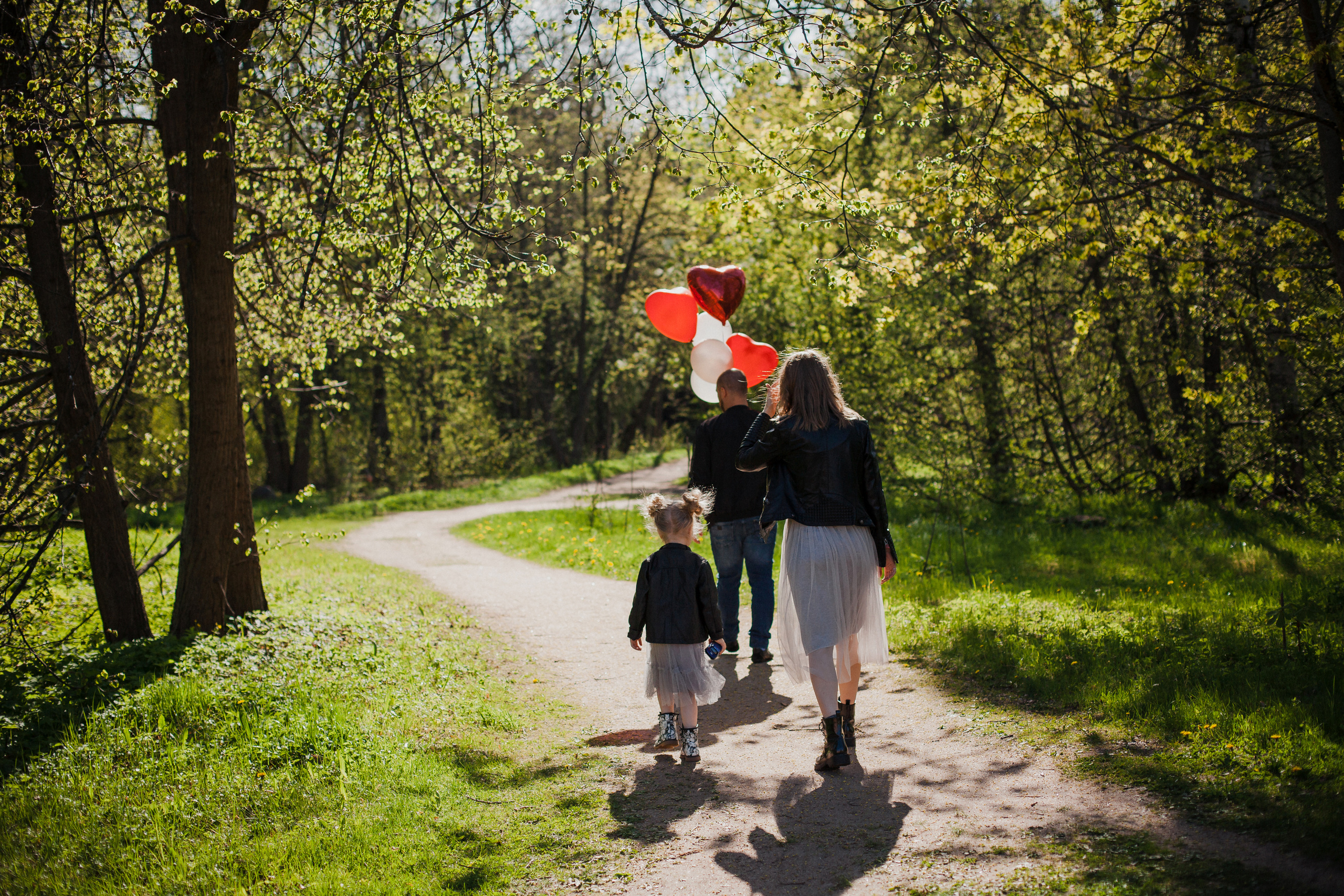 Прогулка Даши. Семейный и детский фотограф