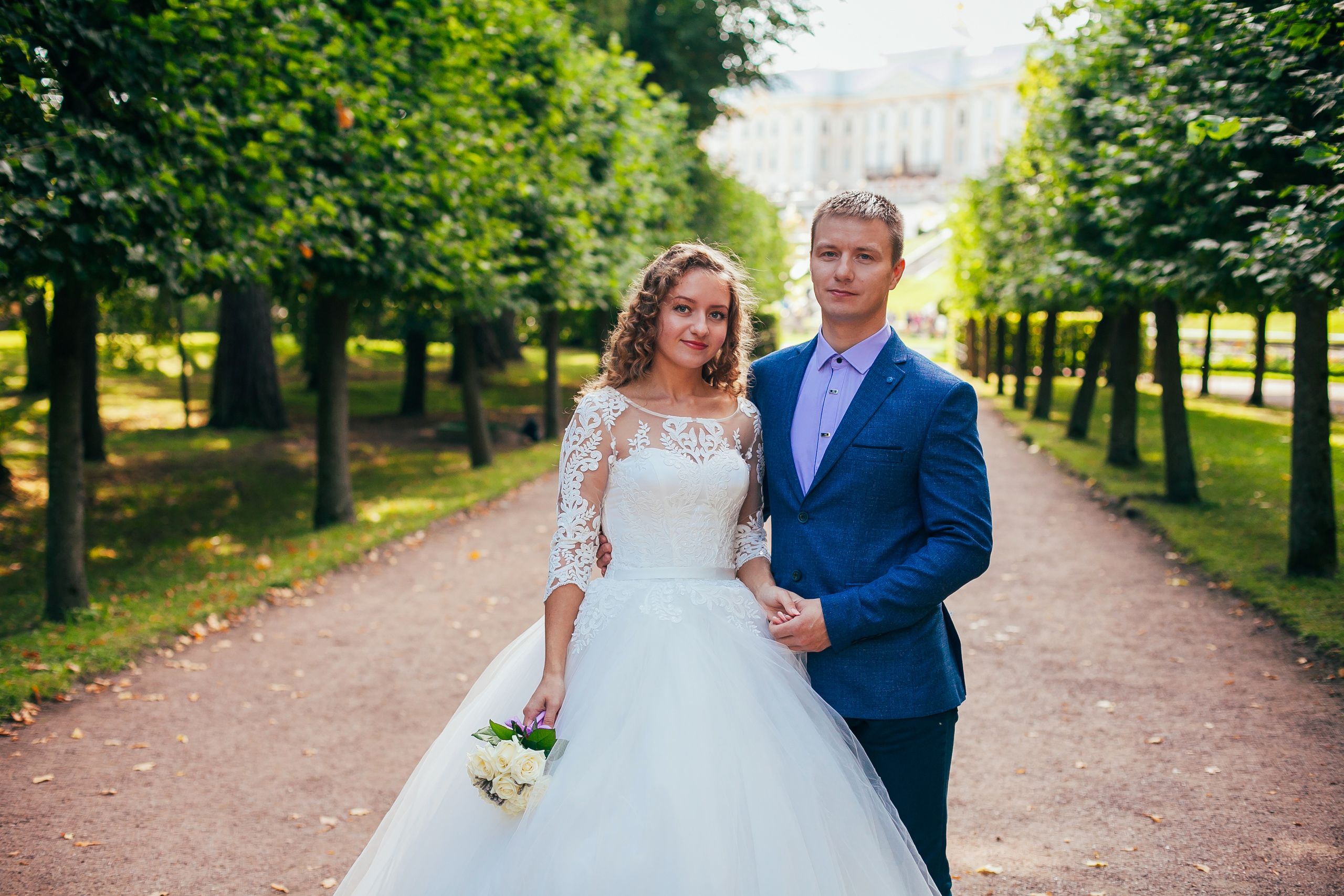 Садьба для двоих. Петергоф. Семейный и детский фотограф