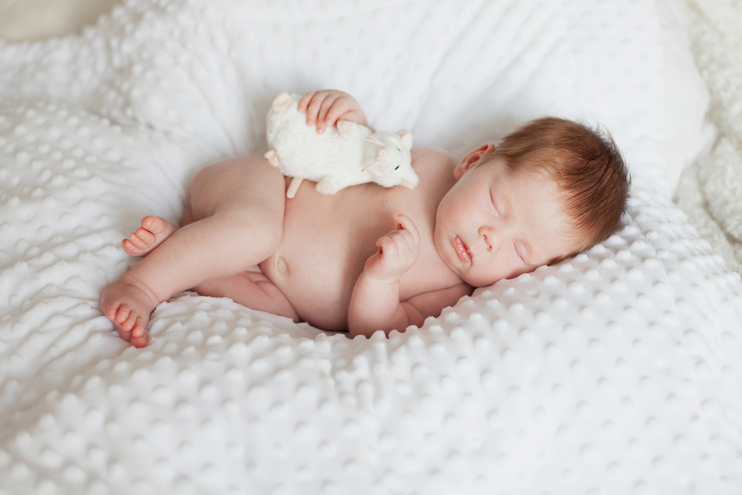 Новорождённый Андрюша (возраст примерно 25 дней). Семейный и детский фотограф