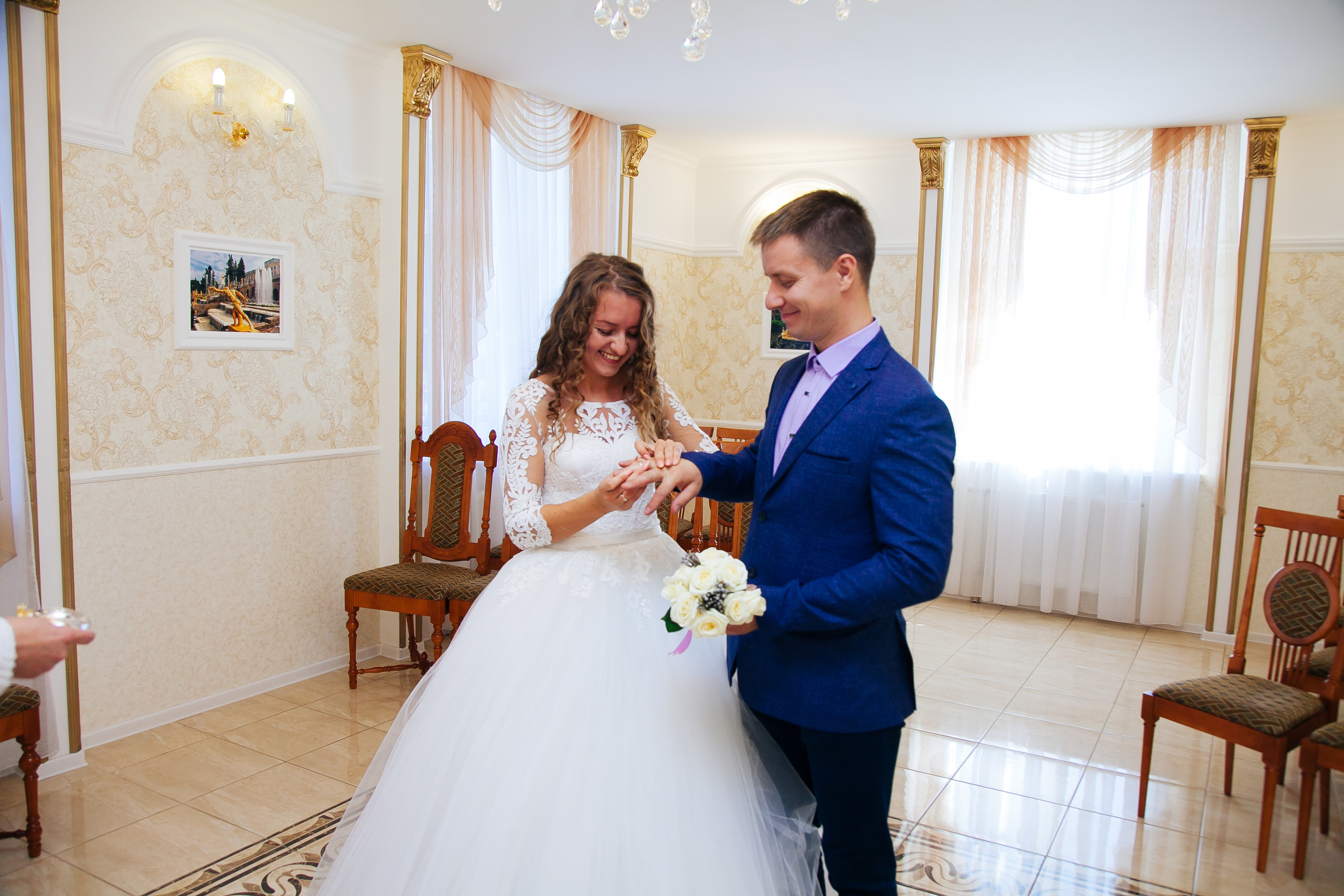 Садьба для двоих. Петергоф. Семейный и детский фотограф