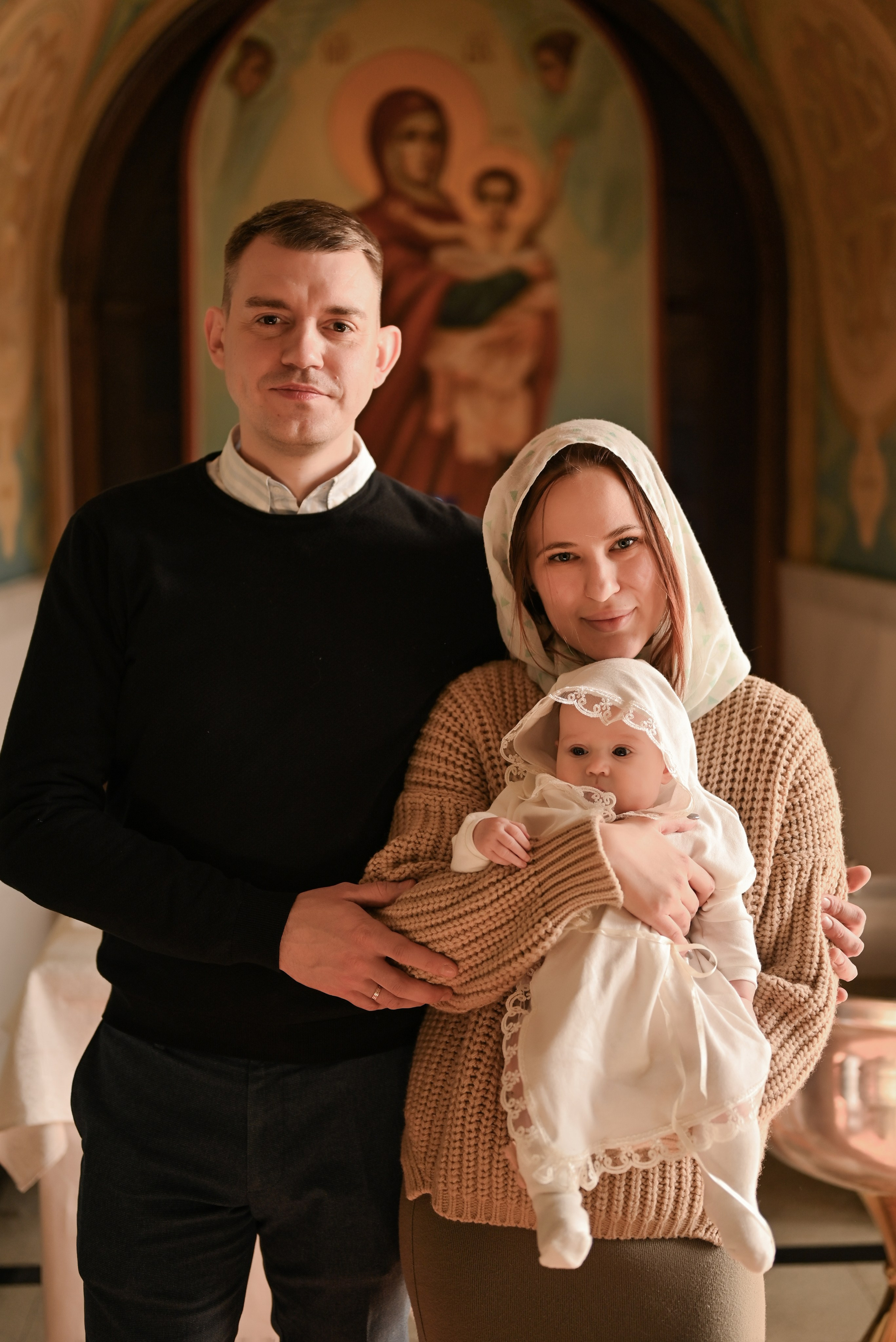 Крещение Марии. Свадебный и семейный фотограф в Уфе Александров Максим