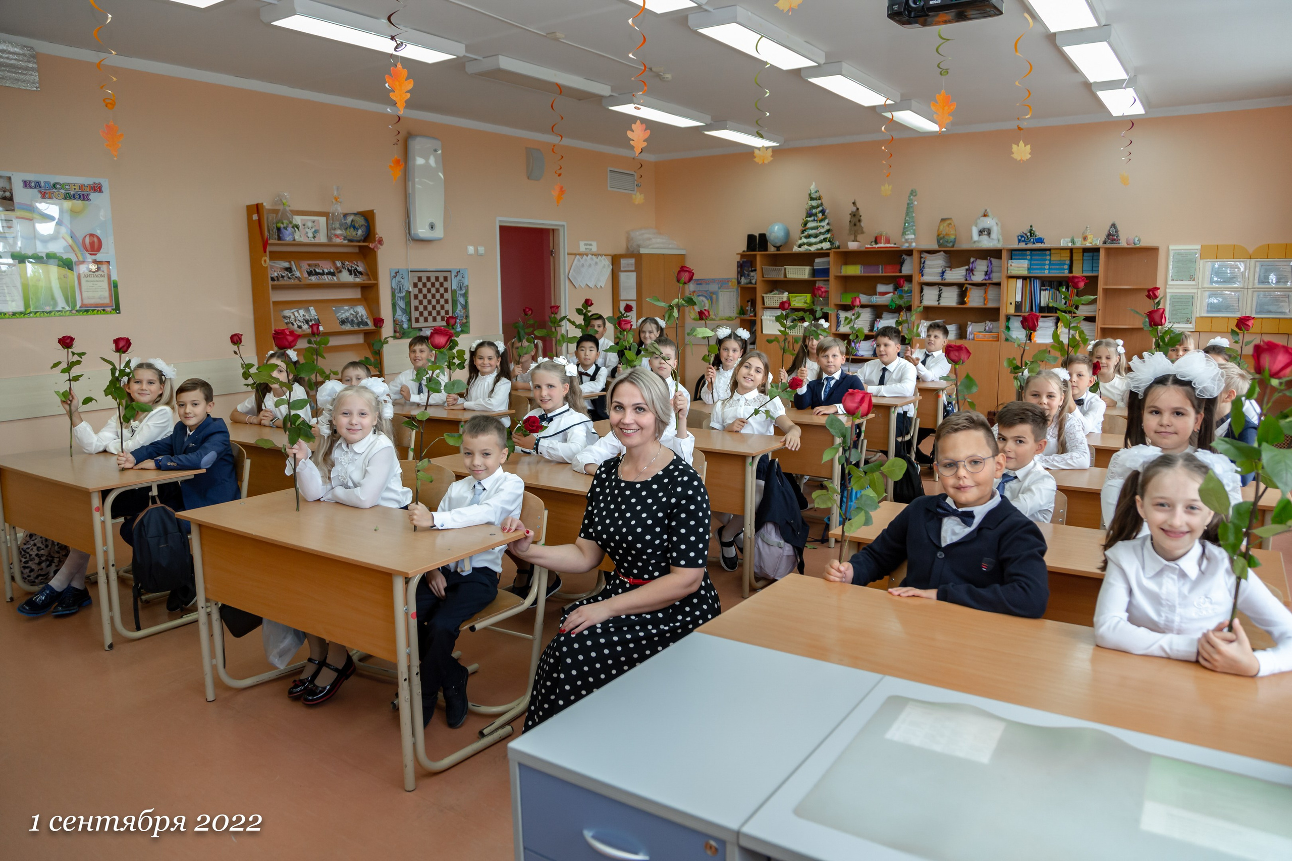 Репортаж в школе на 1 сентября. GagarinProArt