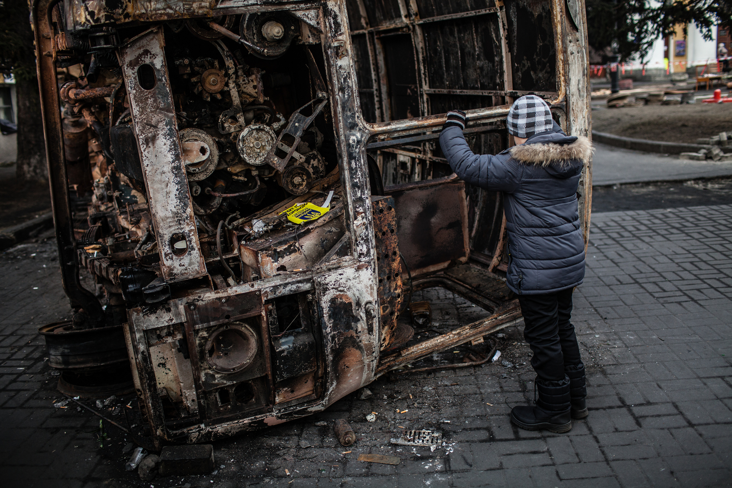 Киев после революции. Фотограф Роман Демьяненко