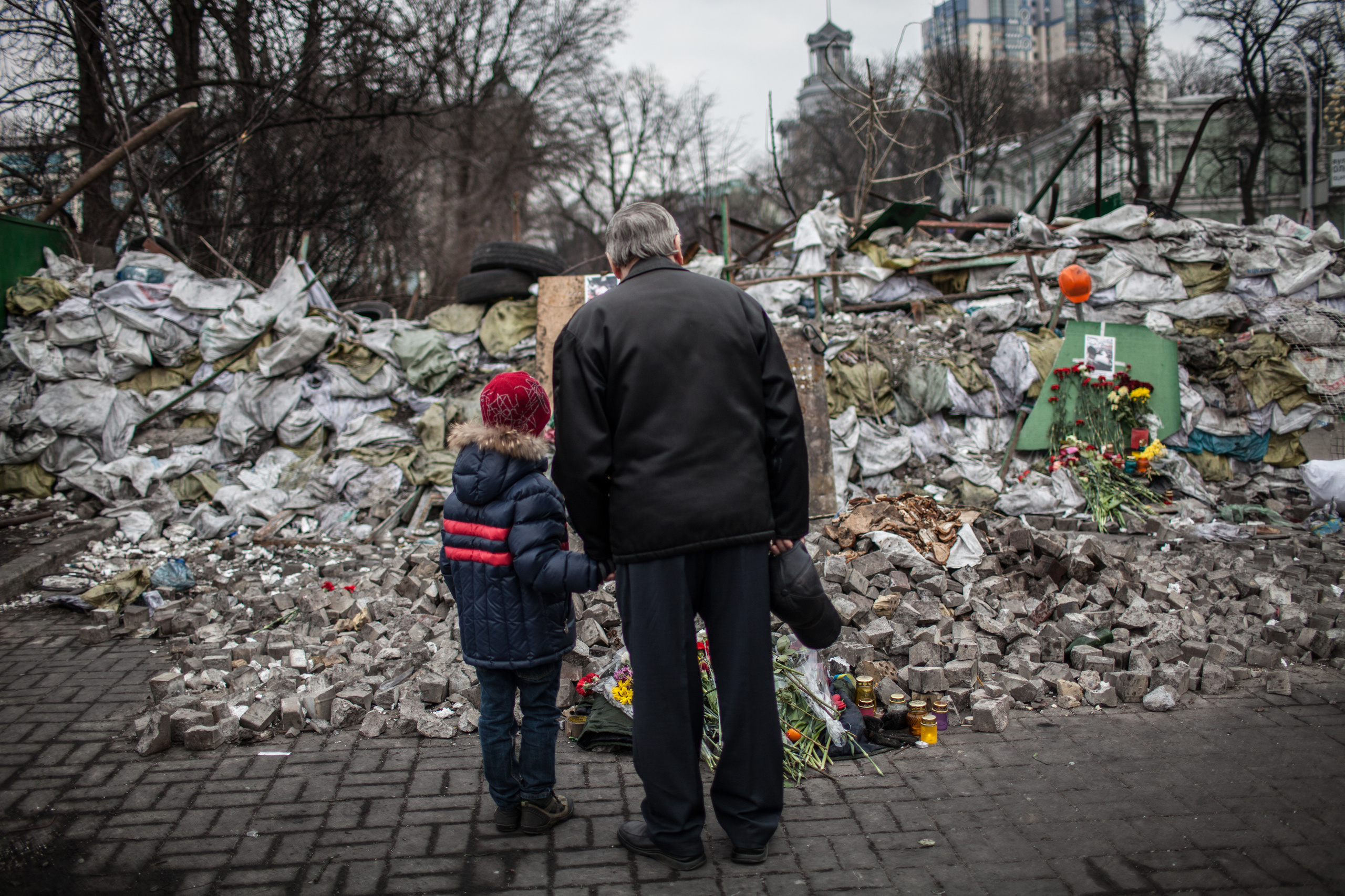 Киев после революции. Фотограф Роман Демьяненко
