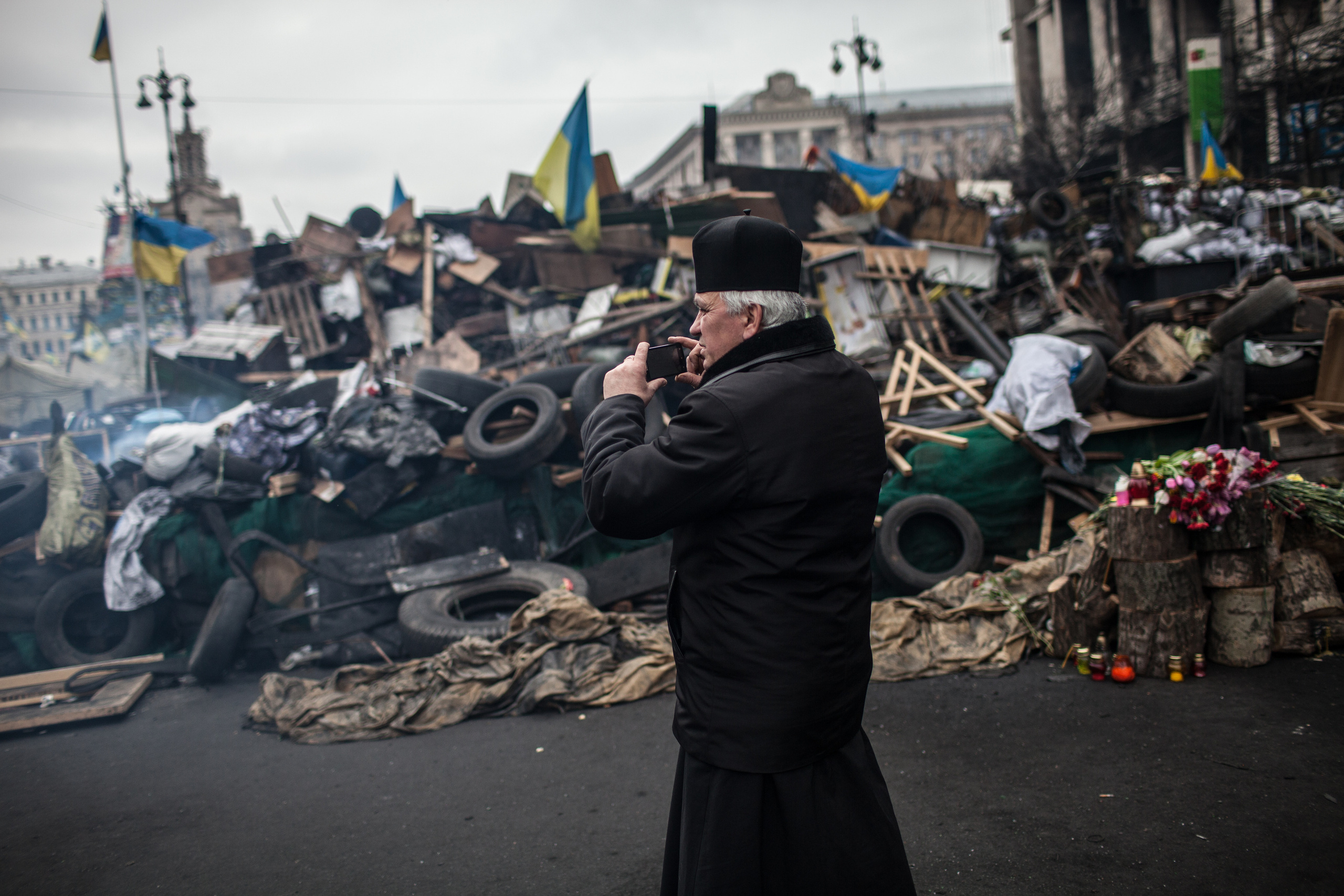Киев после революции. Фотограф Роман Демьяненко