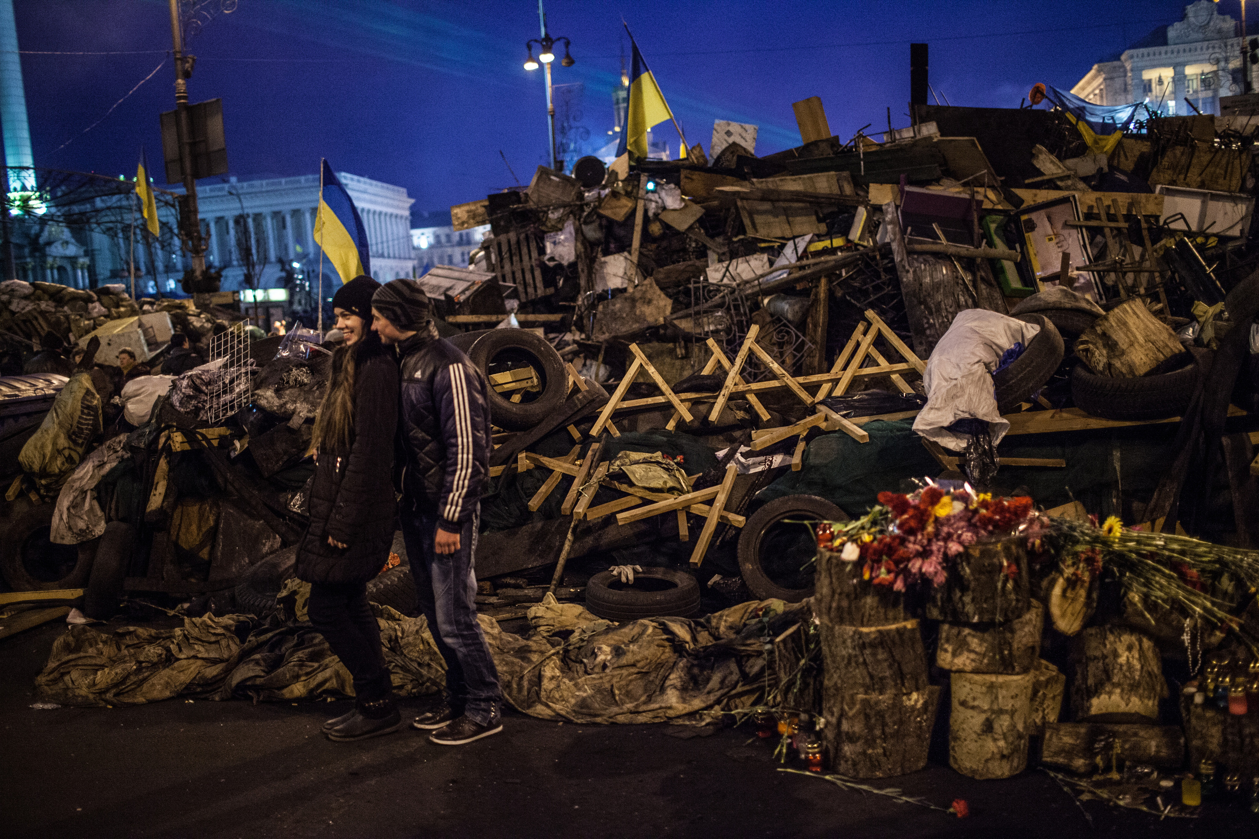 Киев после революции. Фотограф Роман Демьяненко