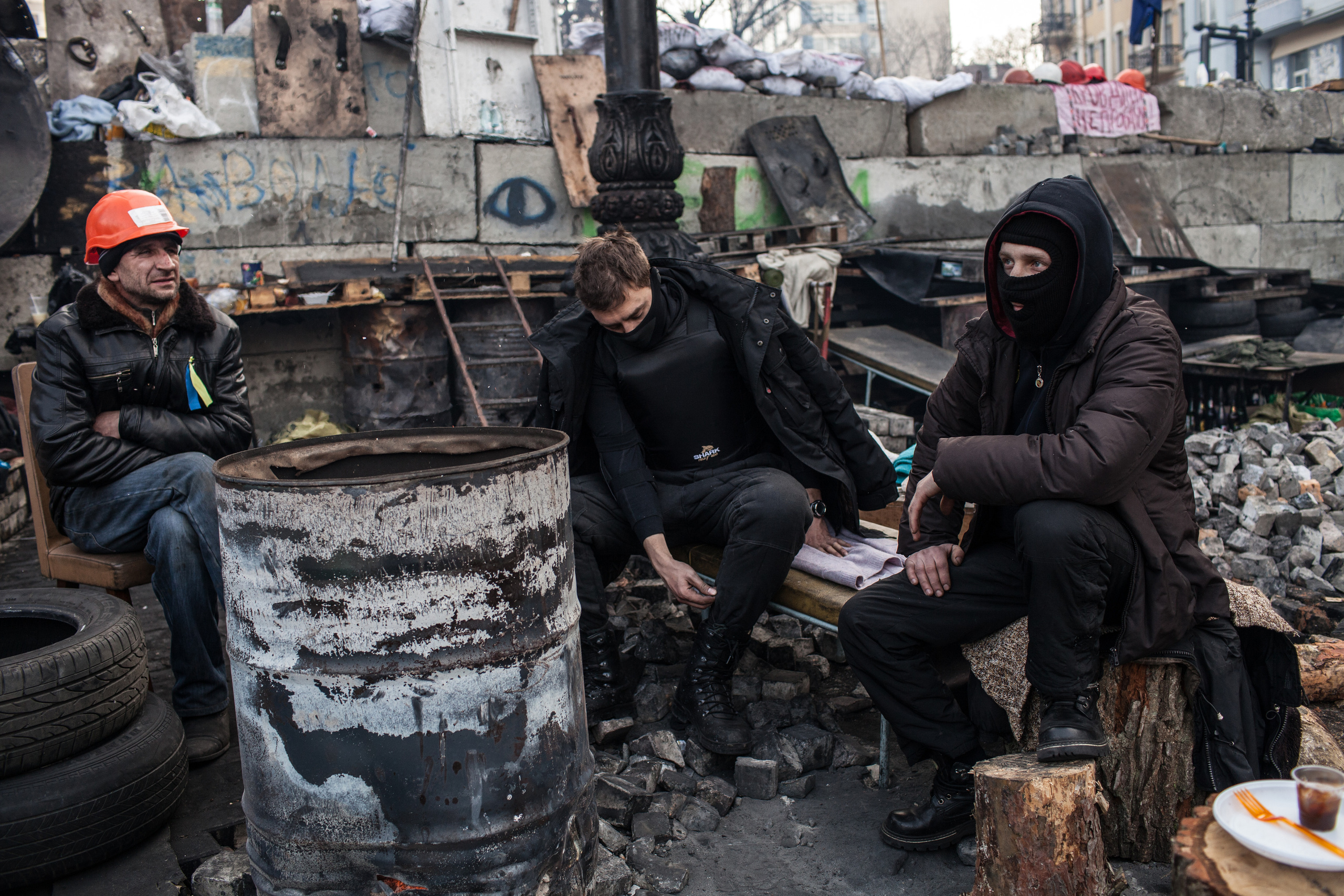 Киев после революции. Фотограф Роман Демьяненко