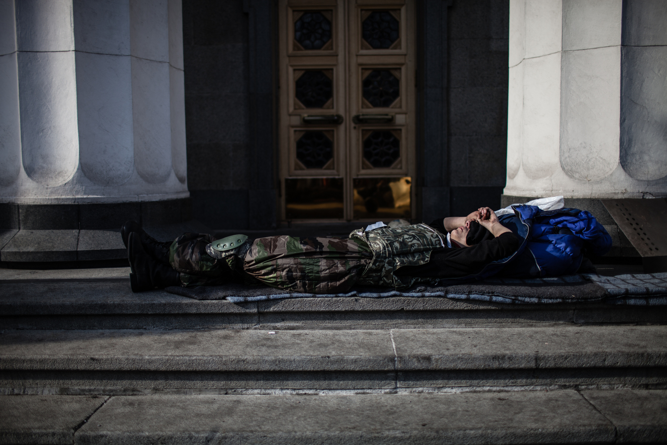 Киев после революции. Фотограф Роман Демьяненко