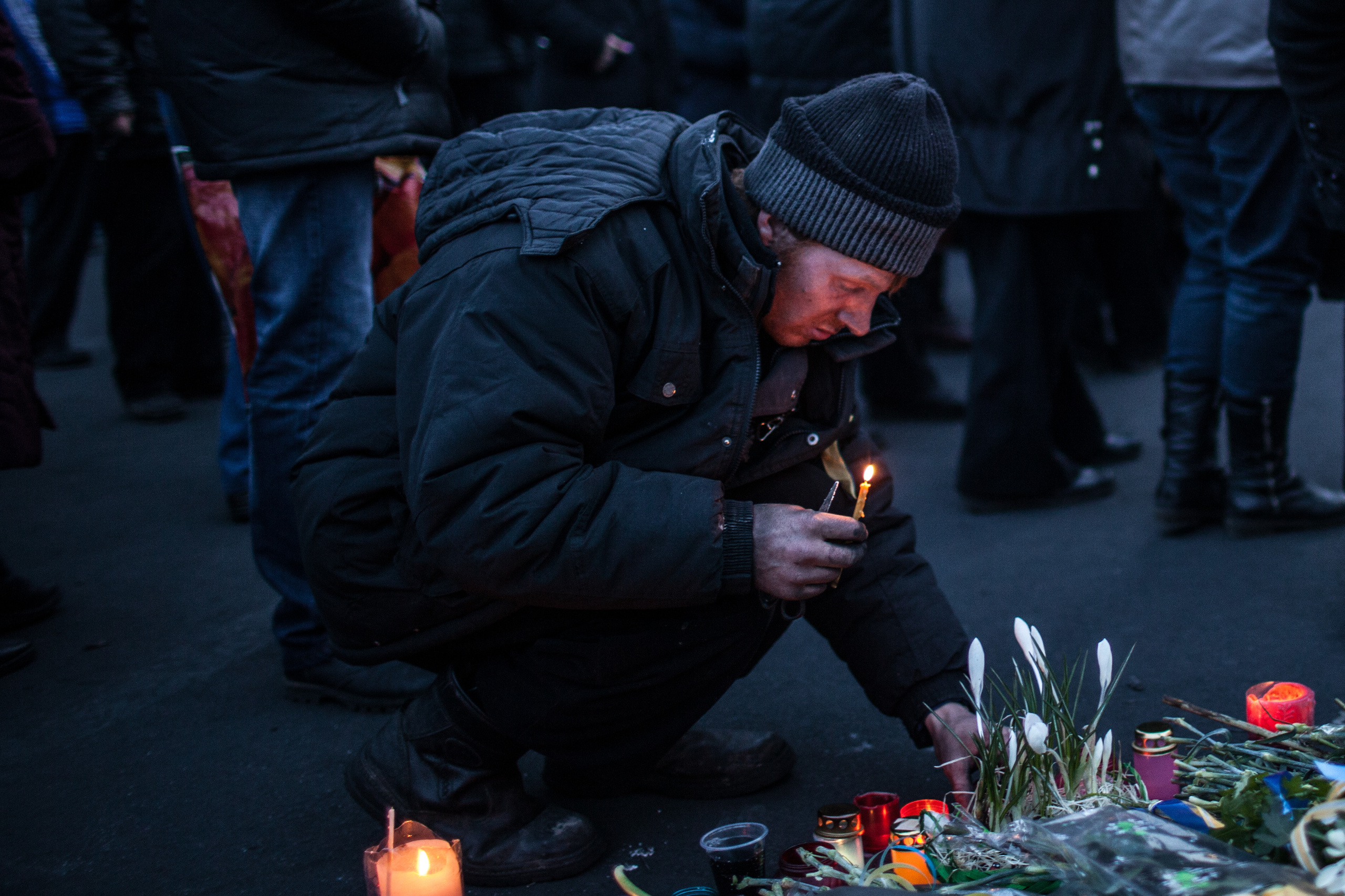 Киев после революции. Фотограф Роман Демьяненко