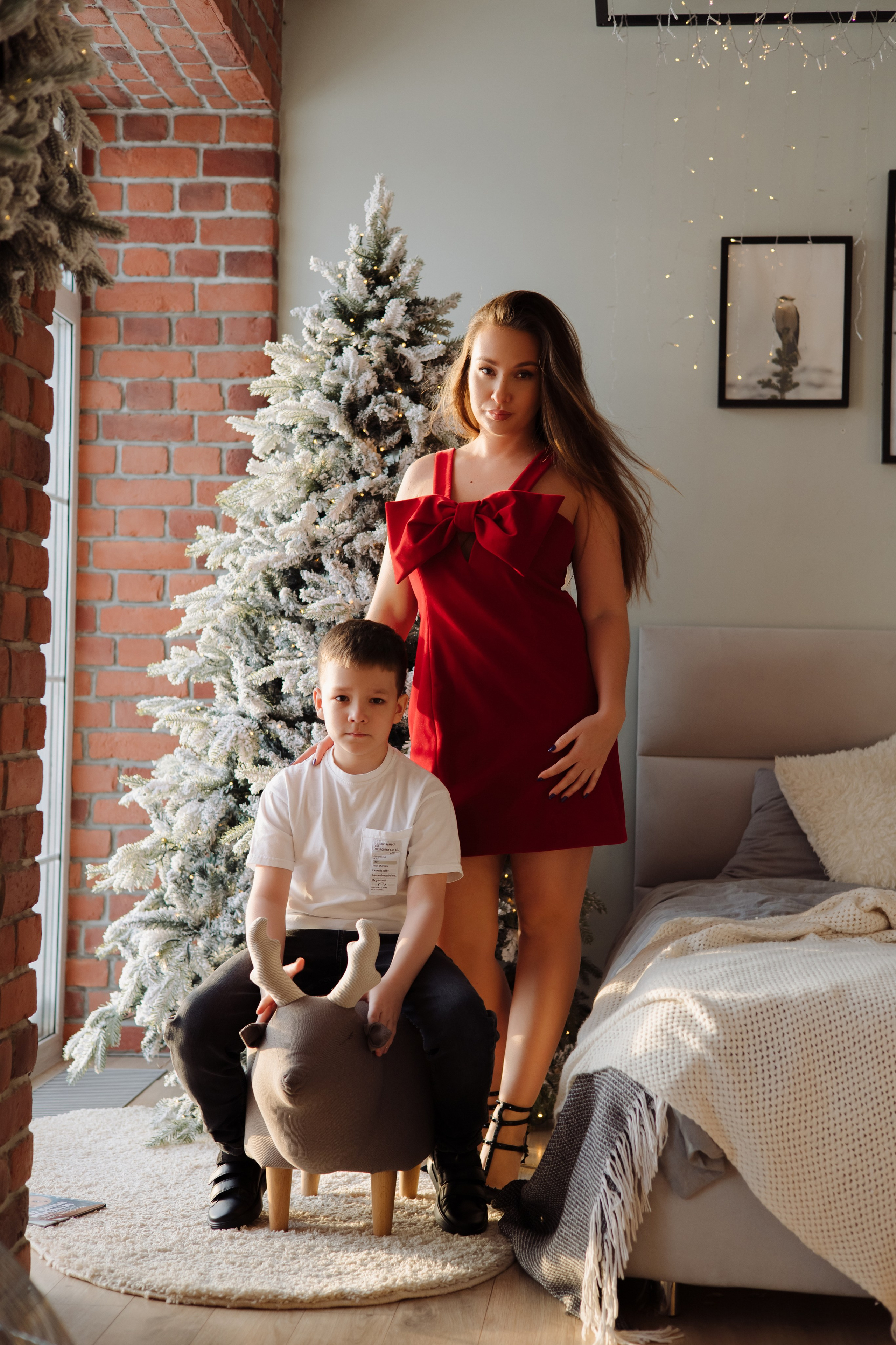 Съемка Катерины и Олеси с детками. Женский и семейный фотограф в Томске Алиса Качан