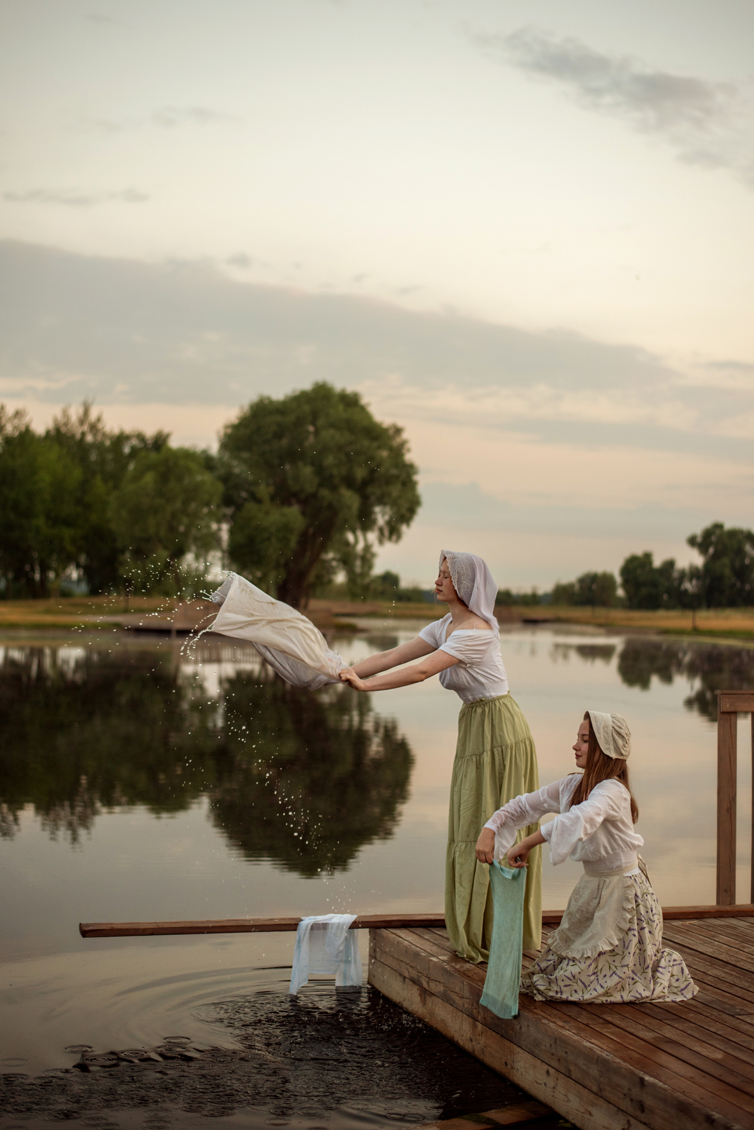 Стирка. Семейный фотограф Екатерина Шаманаева