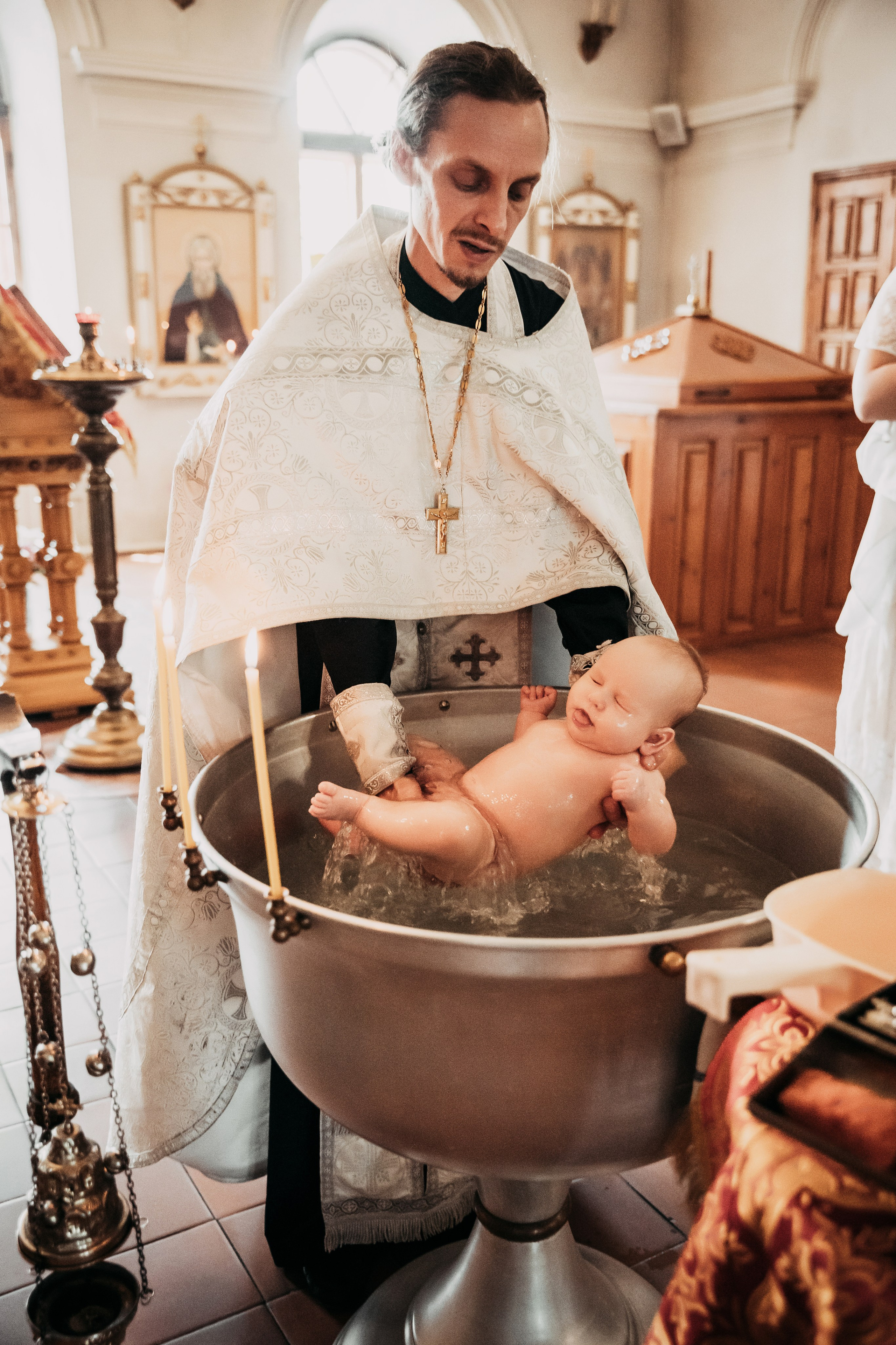Крещение Арины. Алёна Хомич. Свадебный и семейный фотограф Коломна, Москва