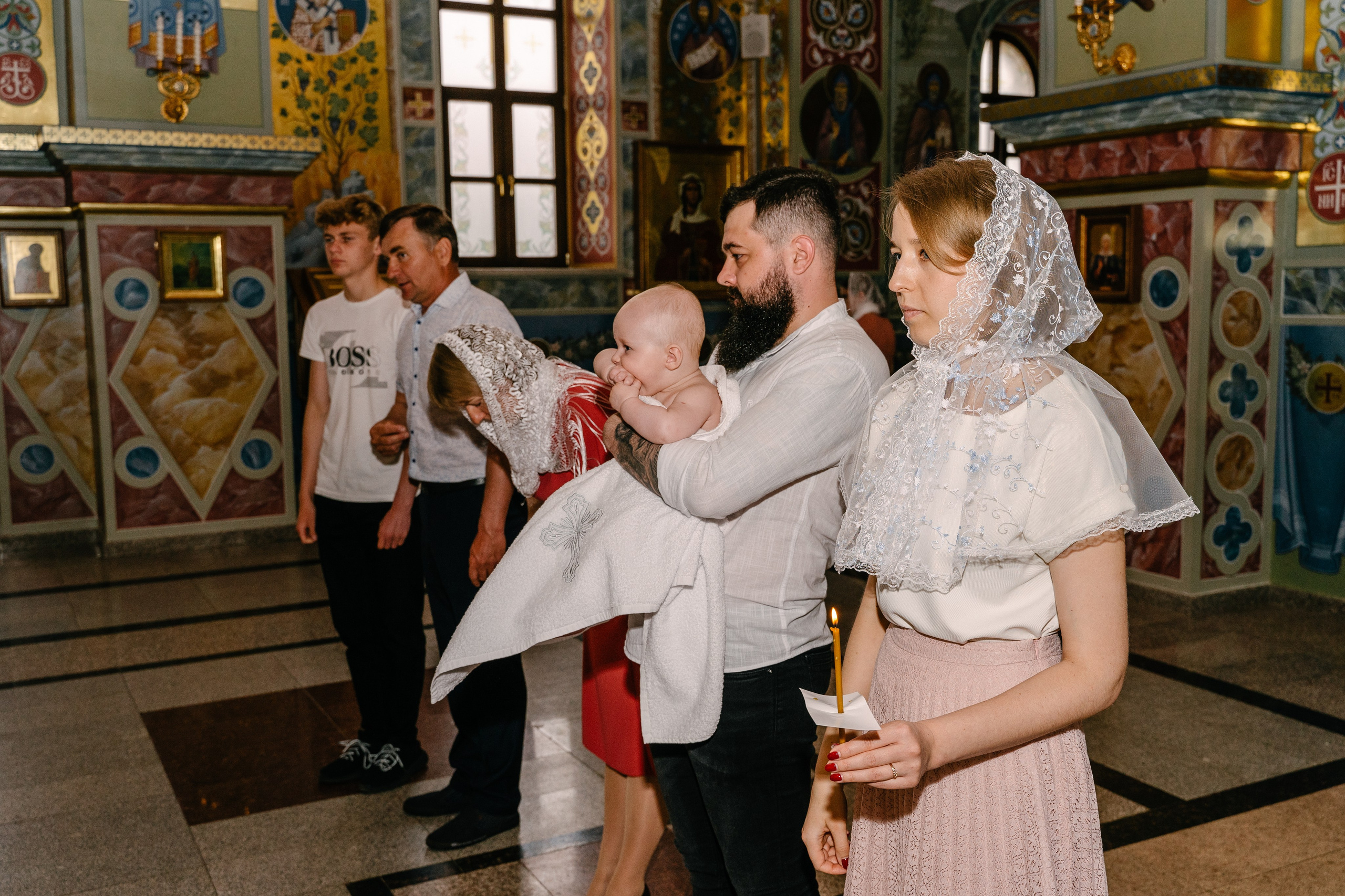 Крещение Федора. Свадебный фотограф Юлия Копылова