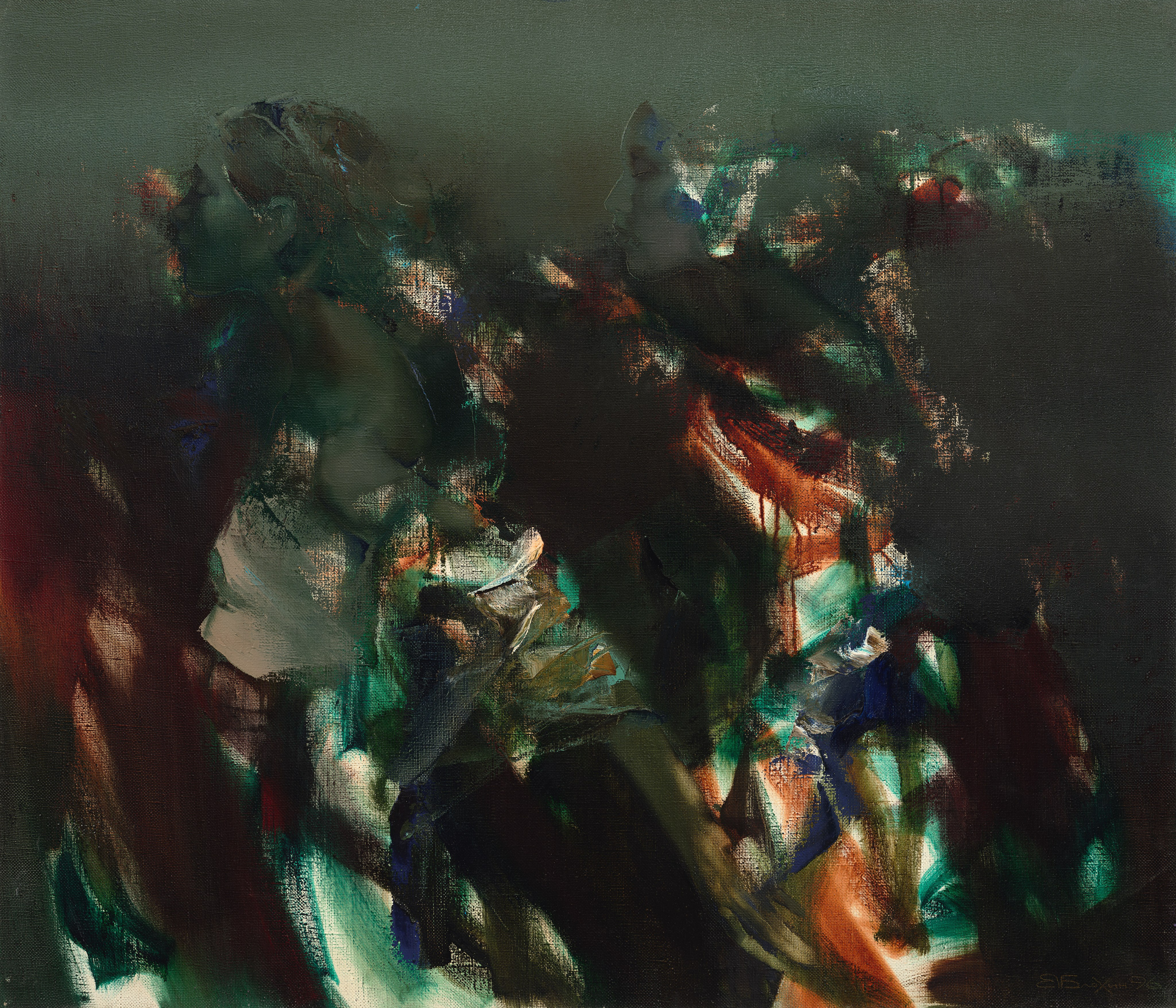 «Путь» - художник Валерий Блохин (холст, масло, 90x105, 1996)