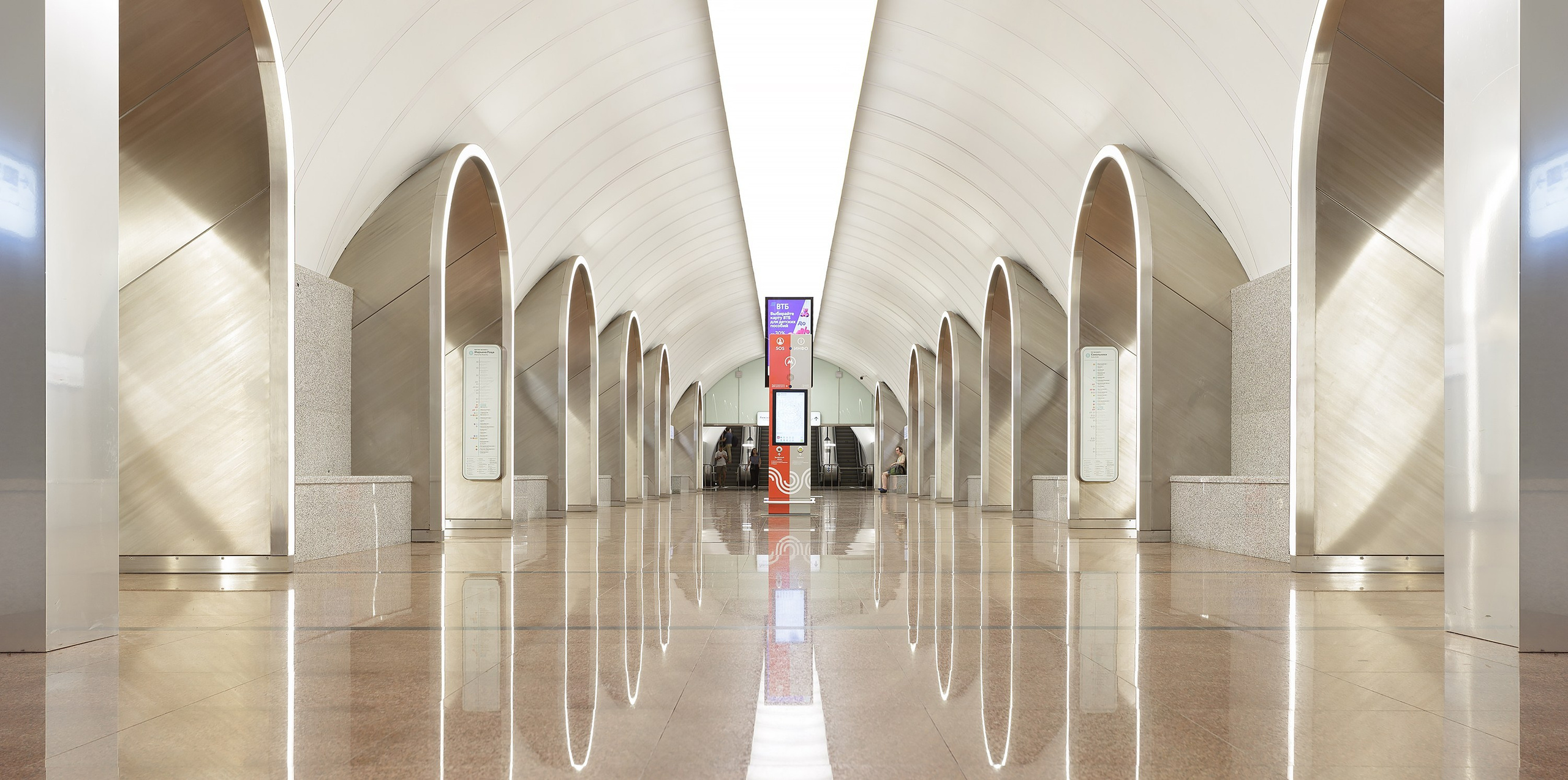 Фотография станции метро Рижская