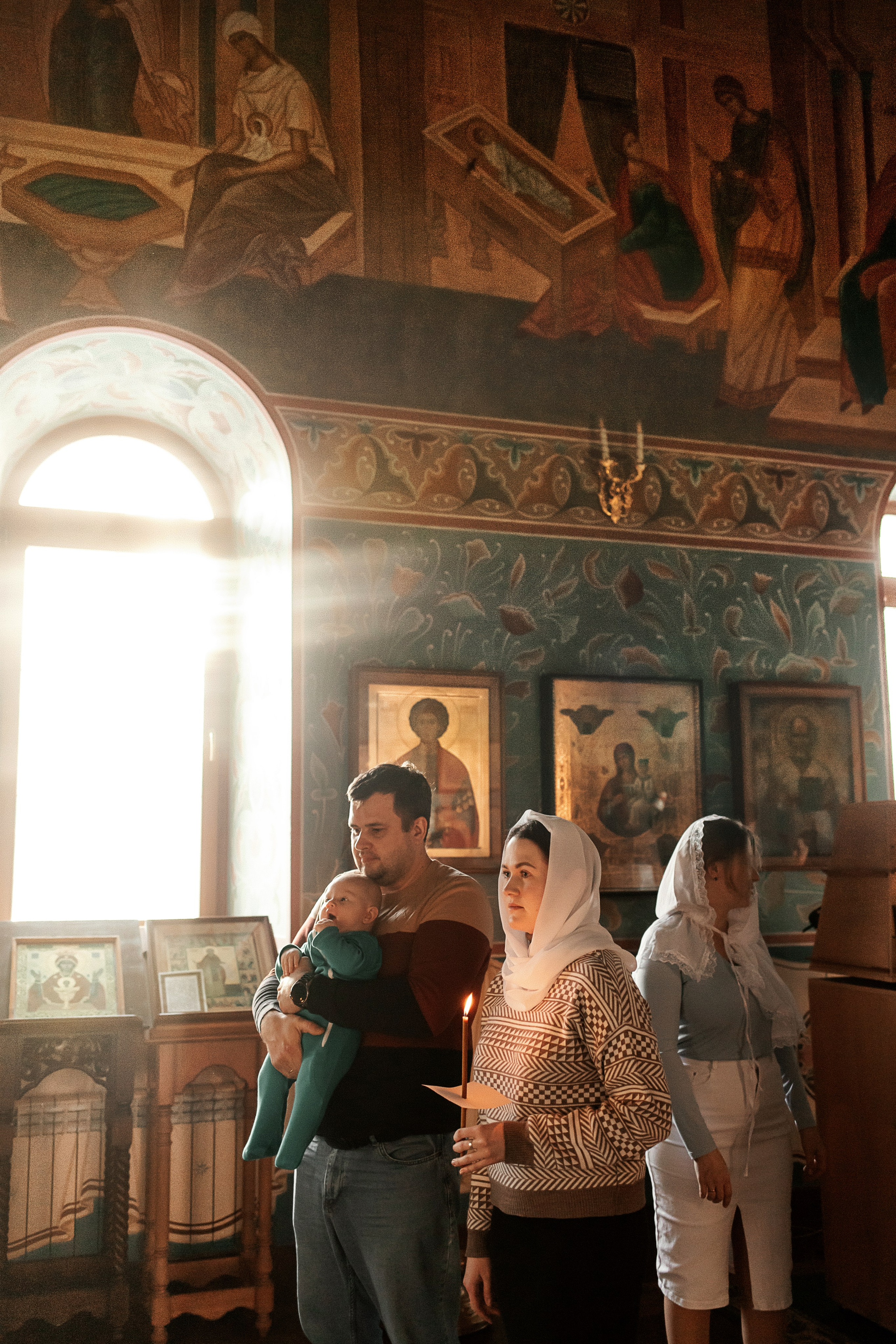 Крещение Андрея. Семейный и детский фотограф в Нижнем Новгороде Буслаева Мария