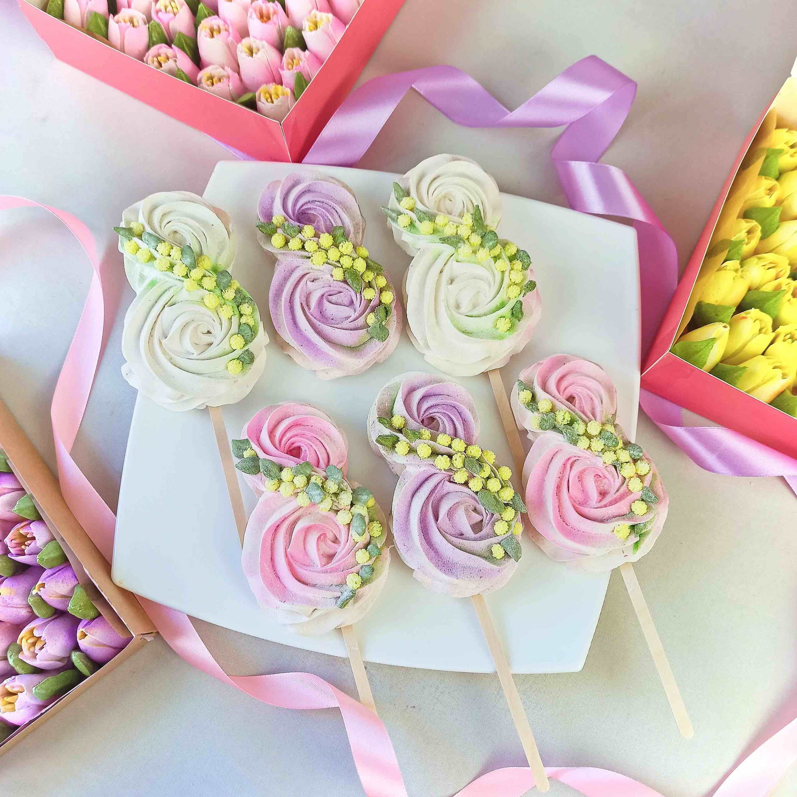 Зефир к 8 марта. Торты на заказ в Волгограде