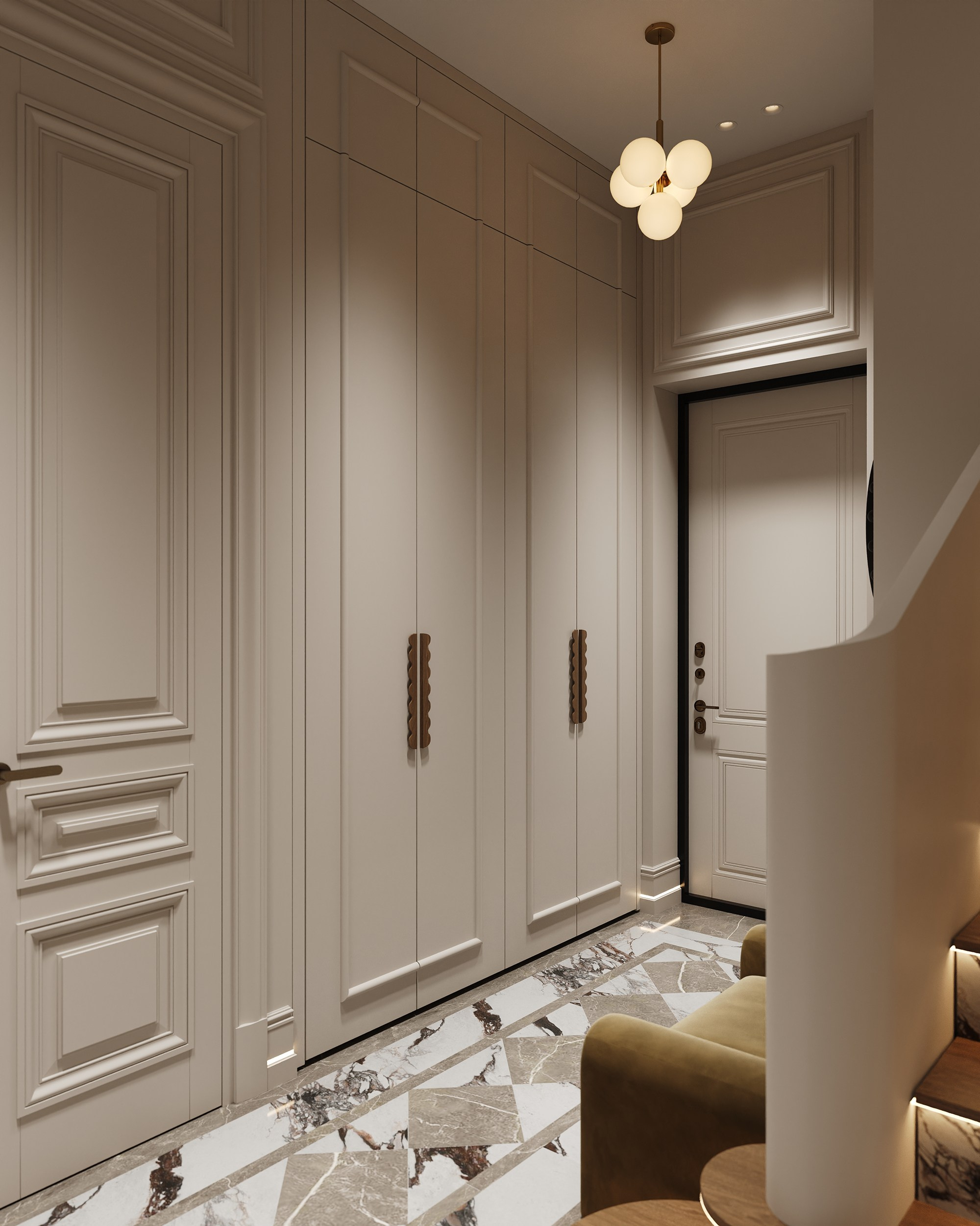 Прихожая «Минина». 3D визуализация интерьера Надежда Соколова