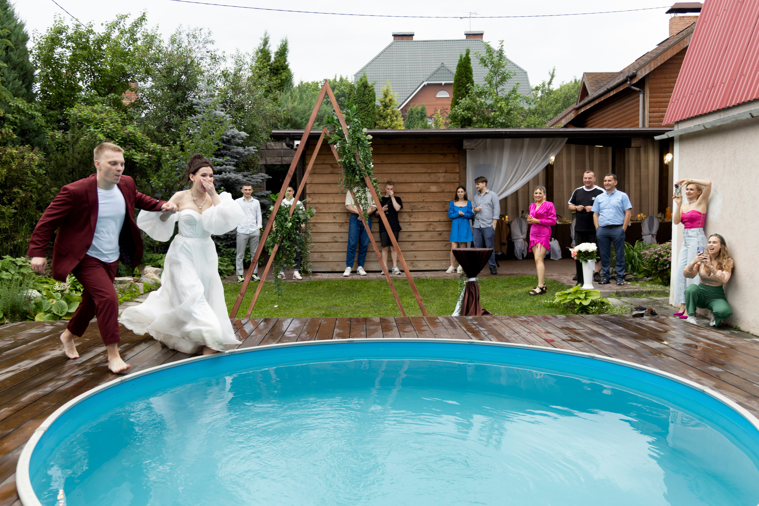 Репортаж свадебного вечера. Свадебный фотограф Александра Попова
