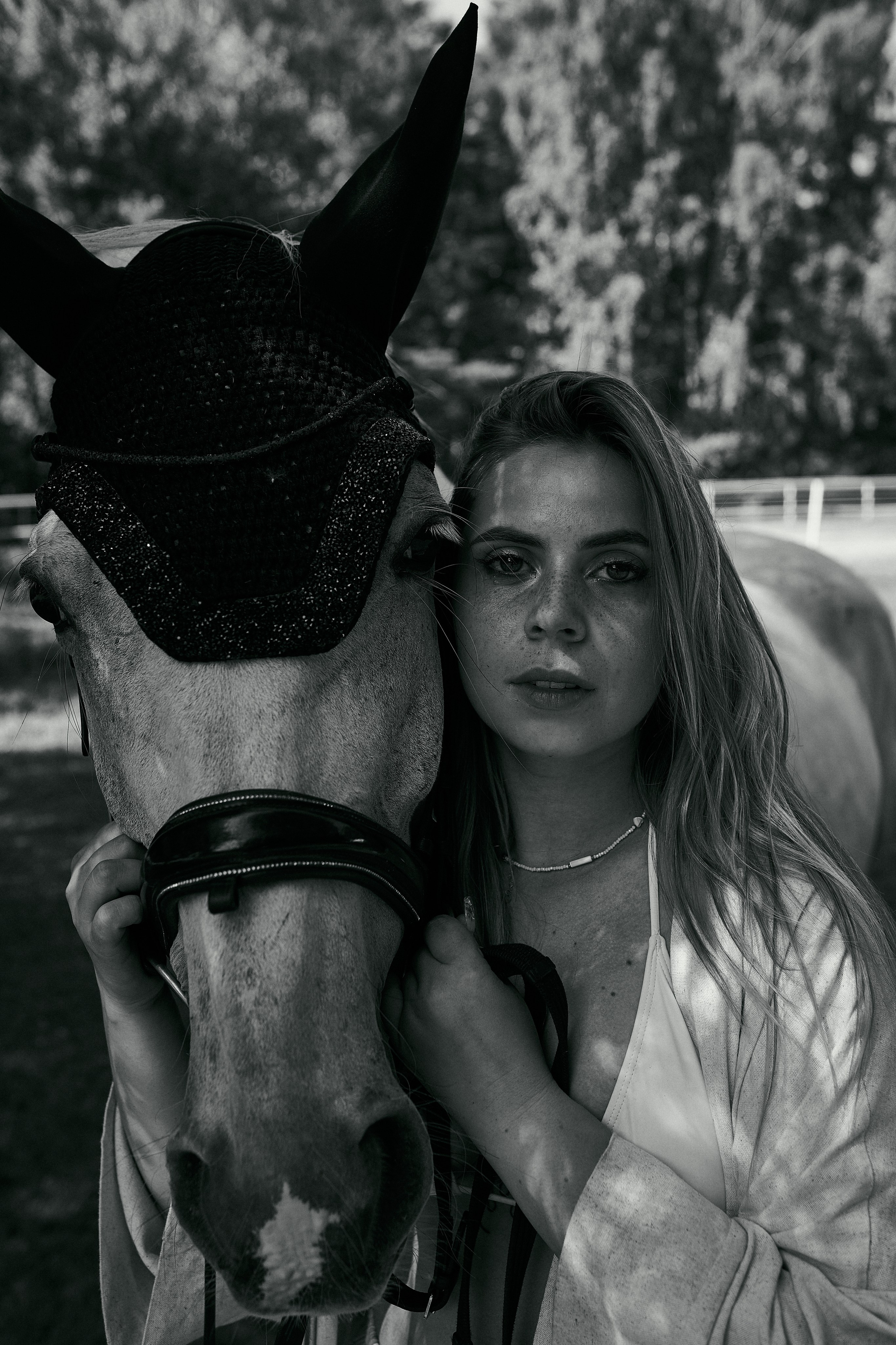 Арина и Аруна. Фотосессии с лошадьми в Москве, Новосибирске