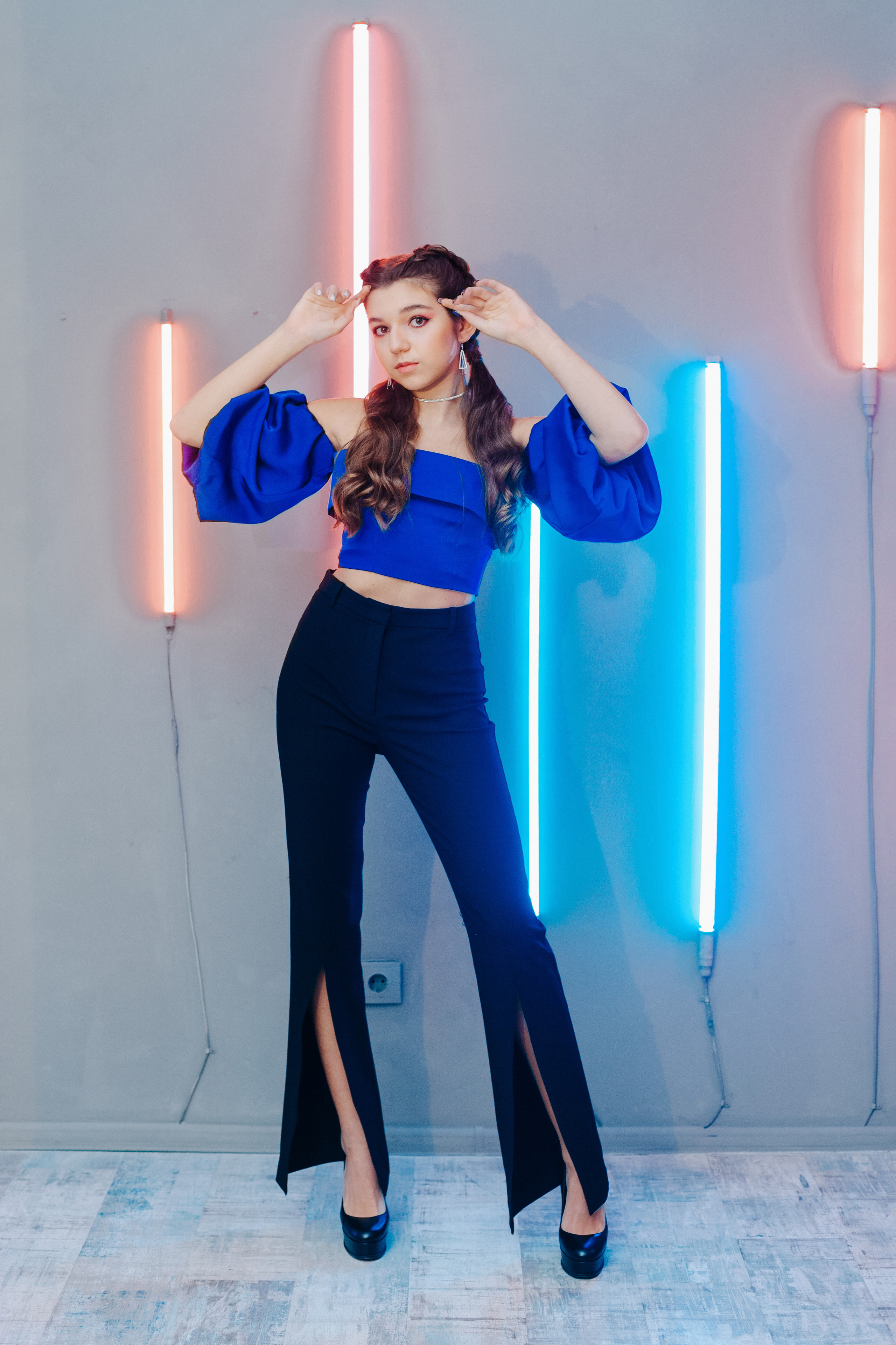 Леночка (традиционная новогодняя фотосессия). Семейный и свадебный фотограф в Воронеже Майя Добровольская