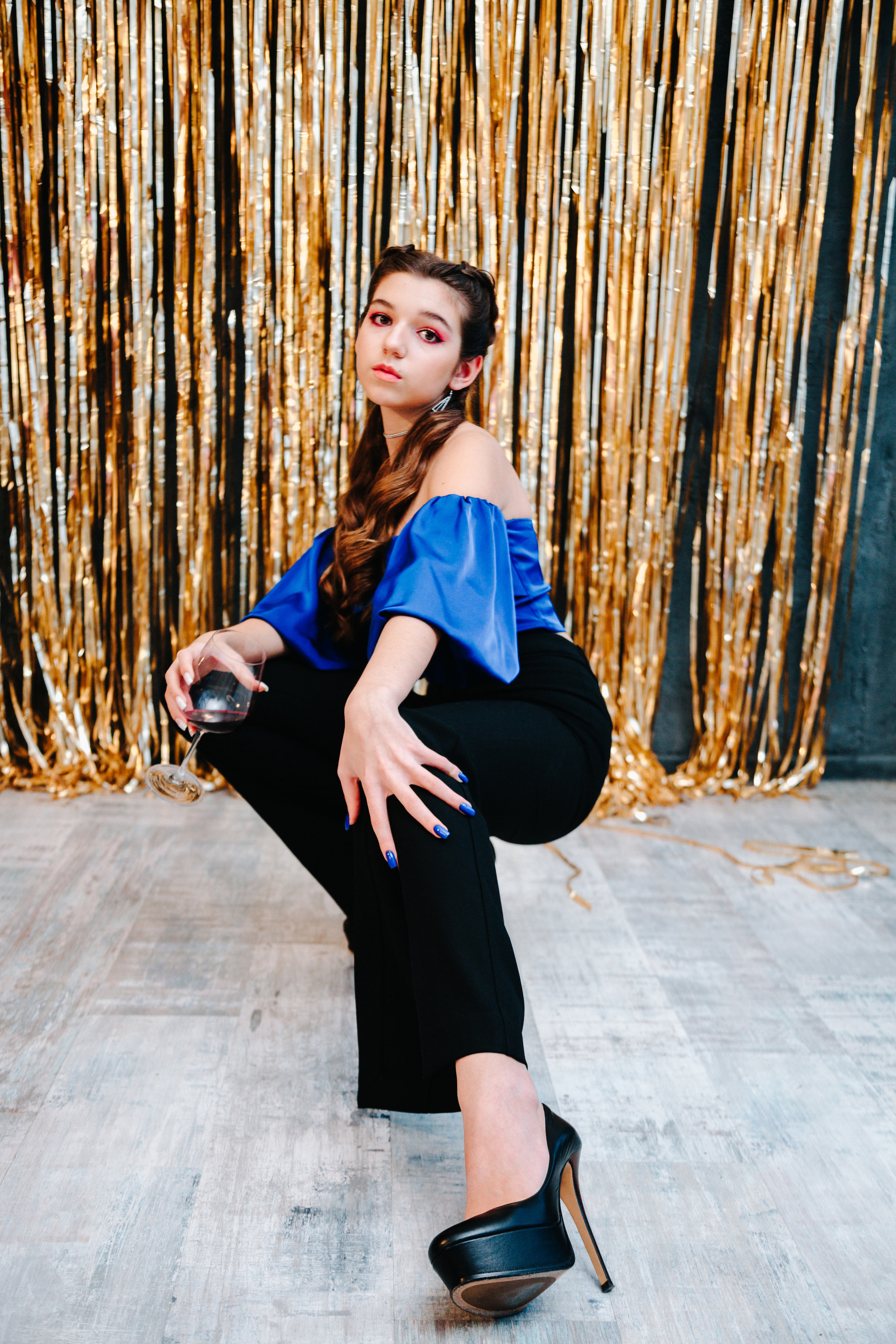 Леночка (традиционная новогодняя фотосессия). Семейный и свадебный фотограф в Воронеже Майя Добровольская