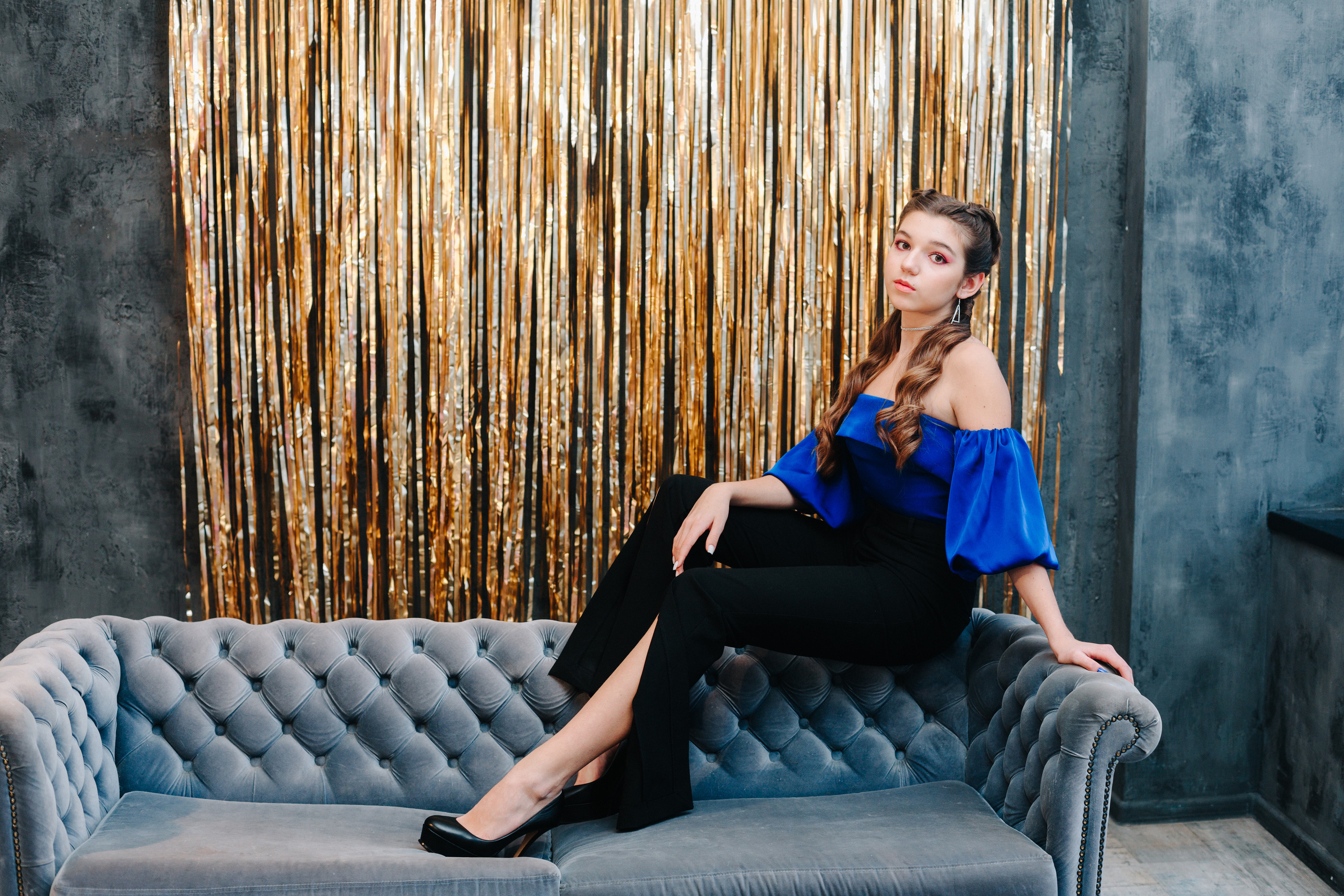 Леночка (традиционная новогодняя фотосессия). Семейный и свадебный фотограф в Воронеже Майя Добровольская