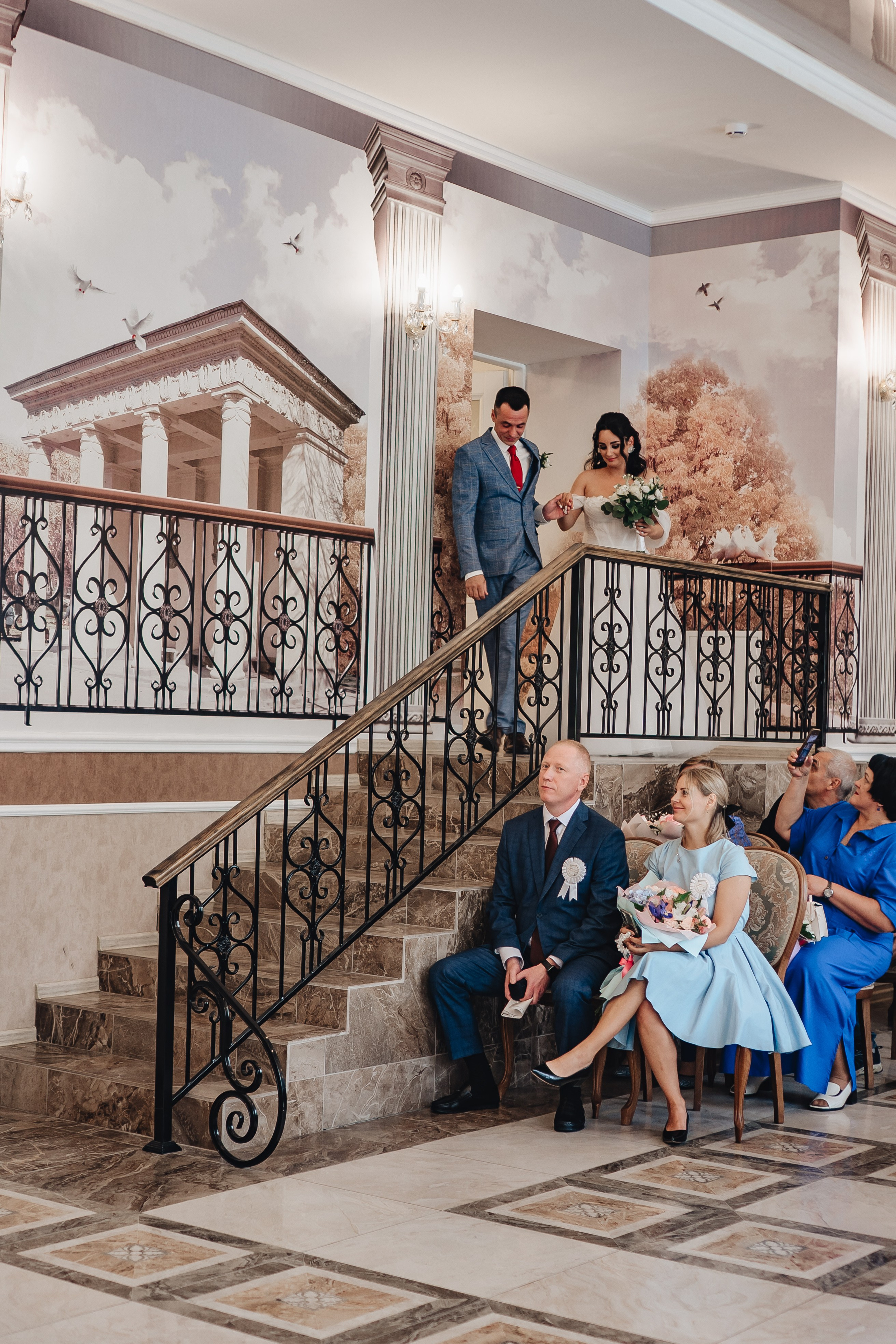 СВАДЕБНАЯ СЬЕМКА В ЗАГСЕ НА МОСКОВСКОМ ПРОСПЕКТЕ. Профессиональный фотограф, Санкт-Петербург — Виктория Богомолова