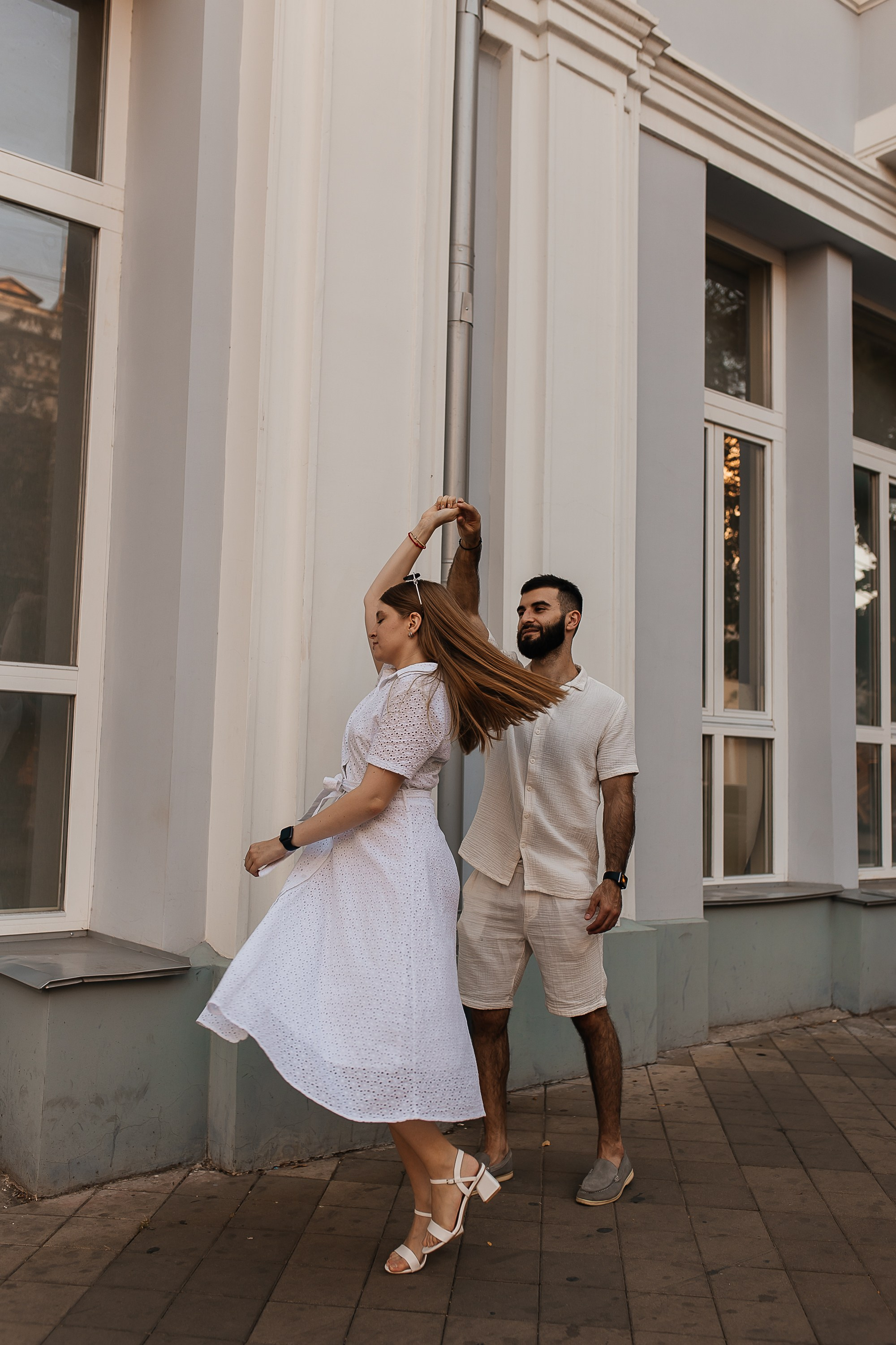 Прогулка по центру Краснодара. Свадебный и семейный фотограф Виолетта Сидельникова. Краснодар, Россия, Беларусь, Европа