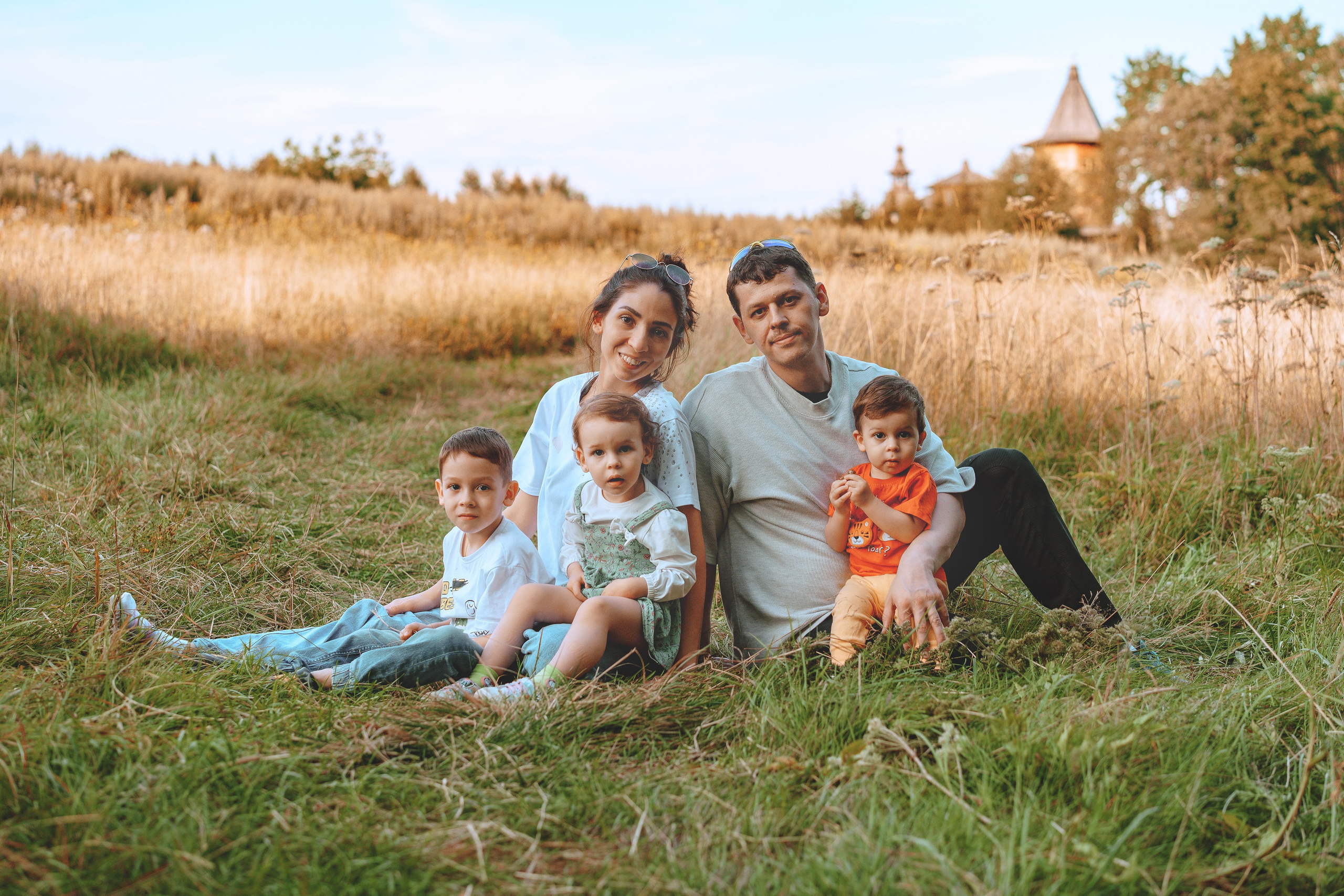 Семья Родиона и Сюзанны. Портретный и семейный фотограф в Москве/Видное